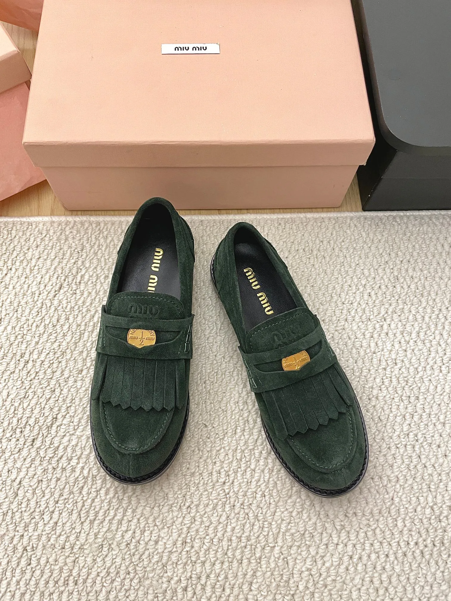 Лоферы И Мокасины Женские Miu Miu 18459403