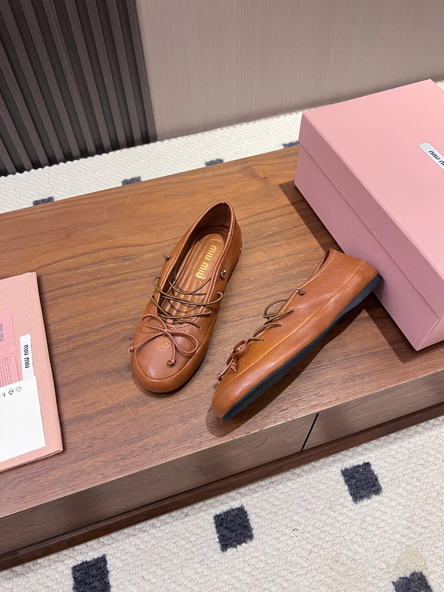 Балетки Женские Miu Miu 12156486