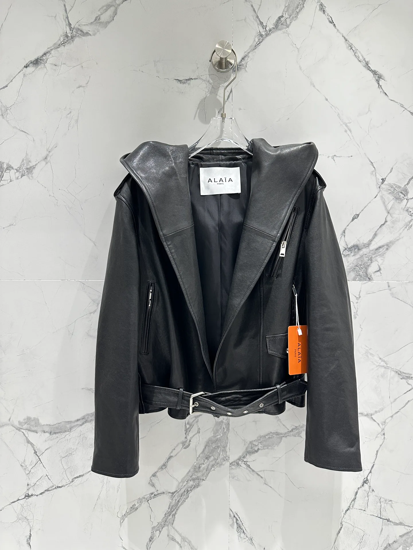 Кожаные Куртки И Дублёнки Женские Alaia 11700499