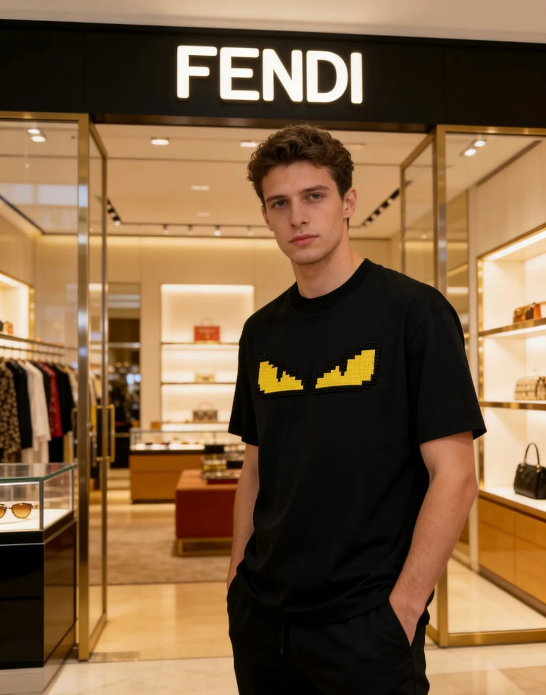 Футболки Мужские Fendi 13442034