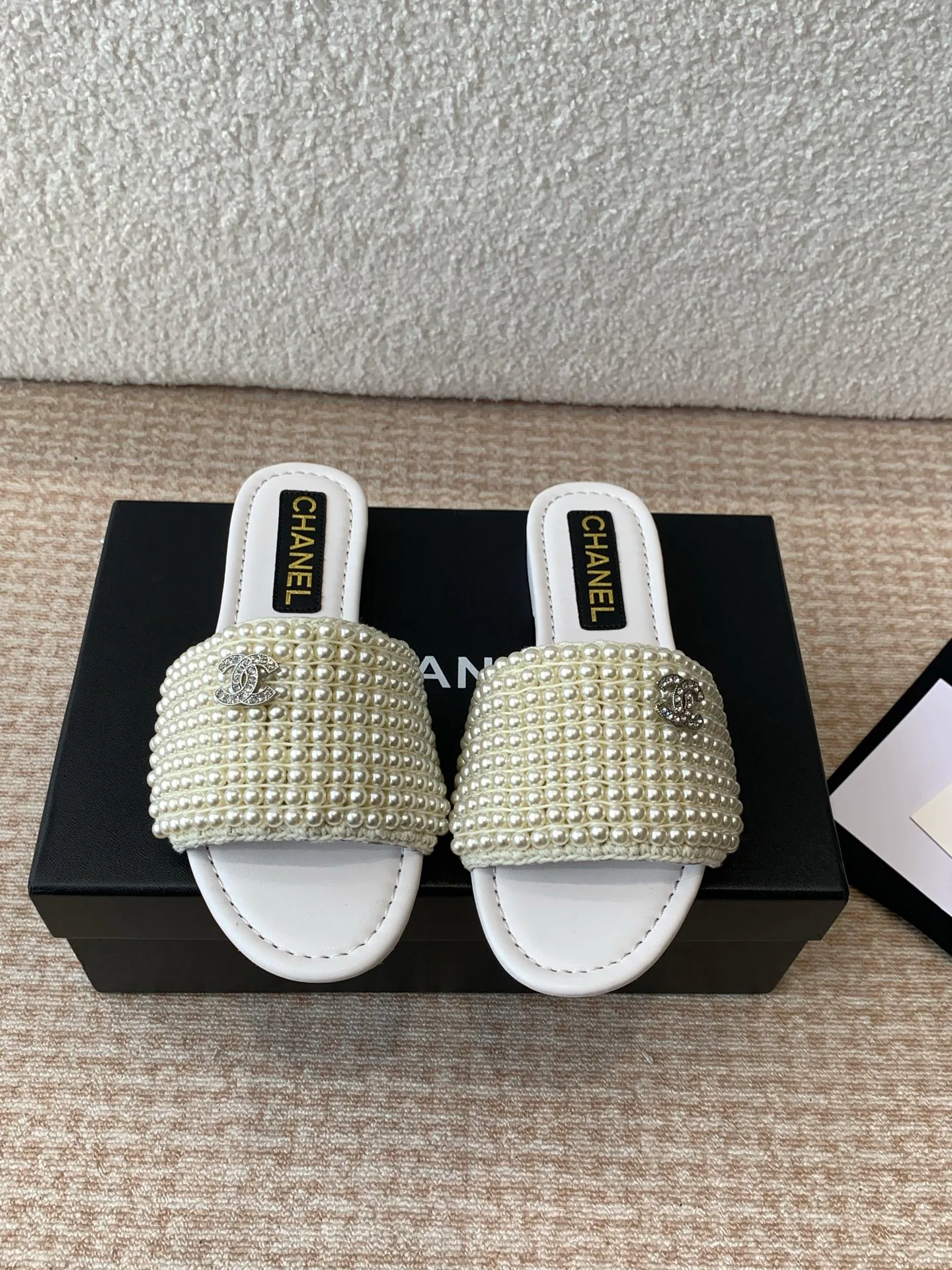 Шлепанцы Женские Chanel 16141