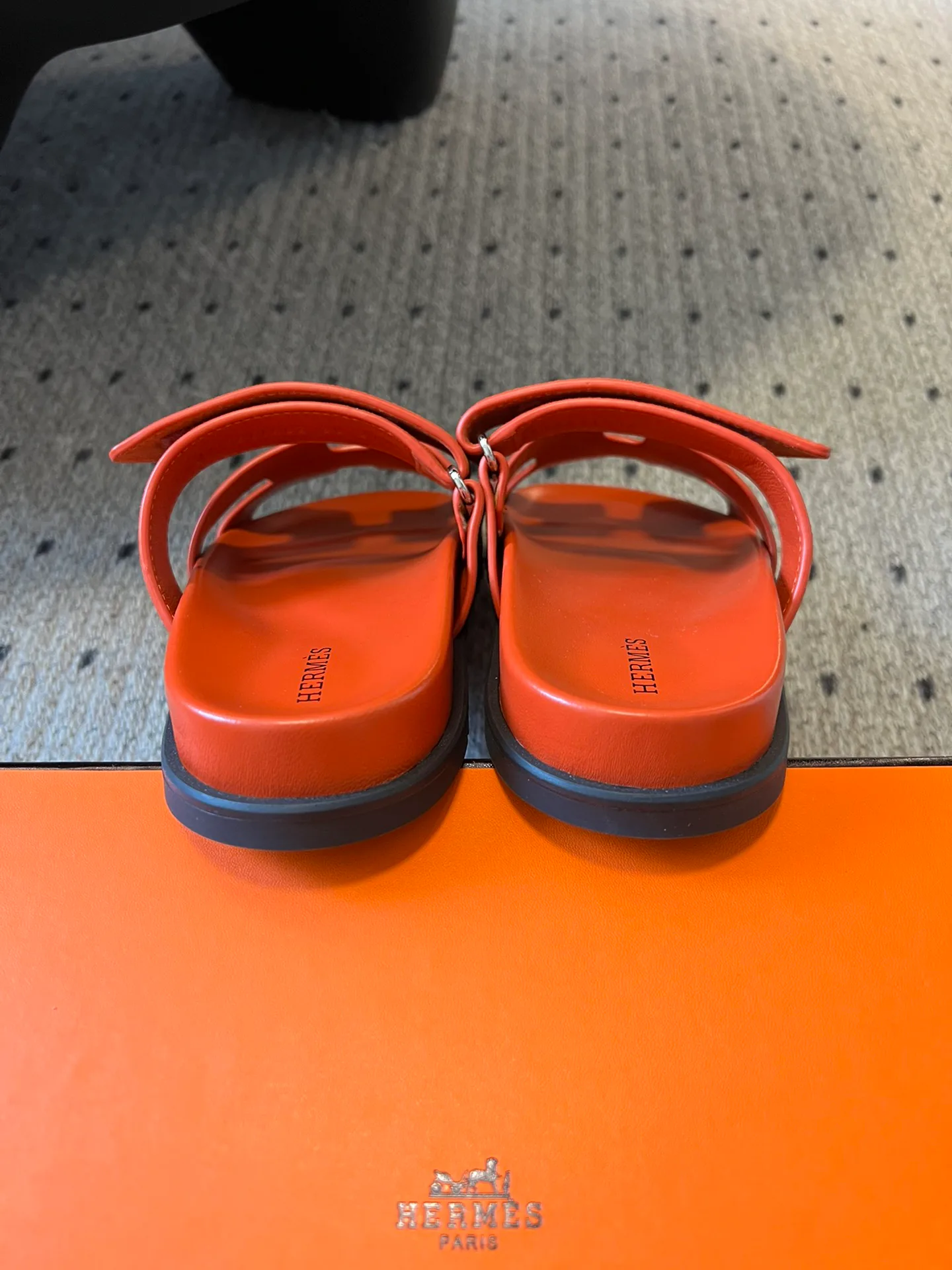 Шлепанцы Женские Hermes 8178