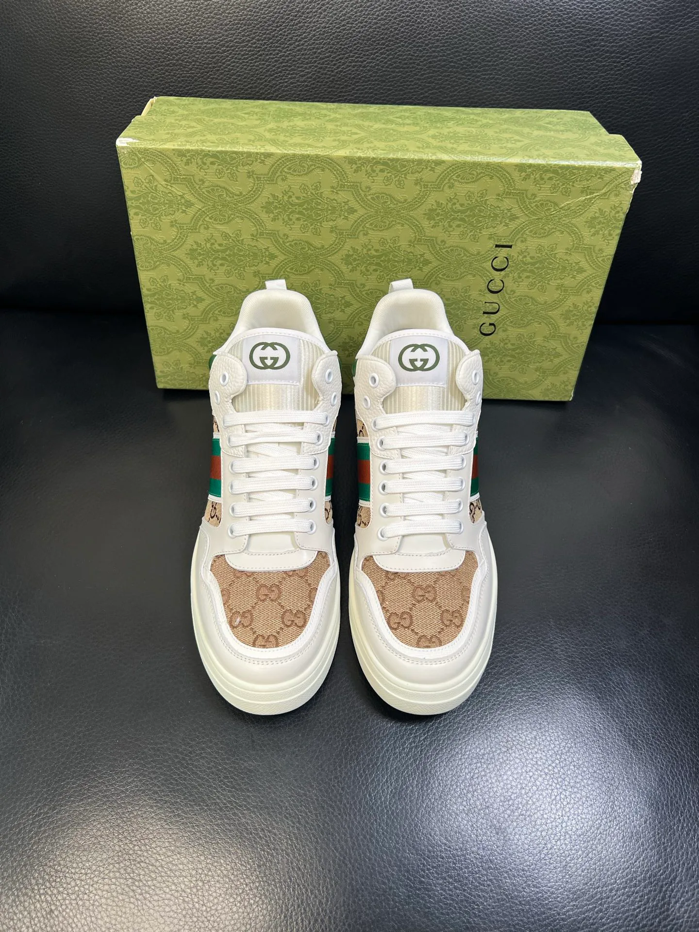 Кроссовки Мужские Gucci 163106