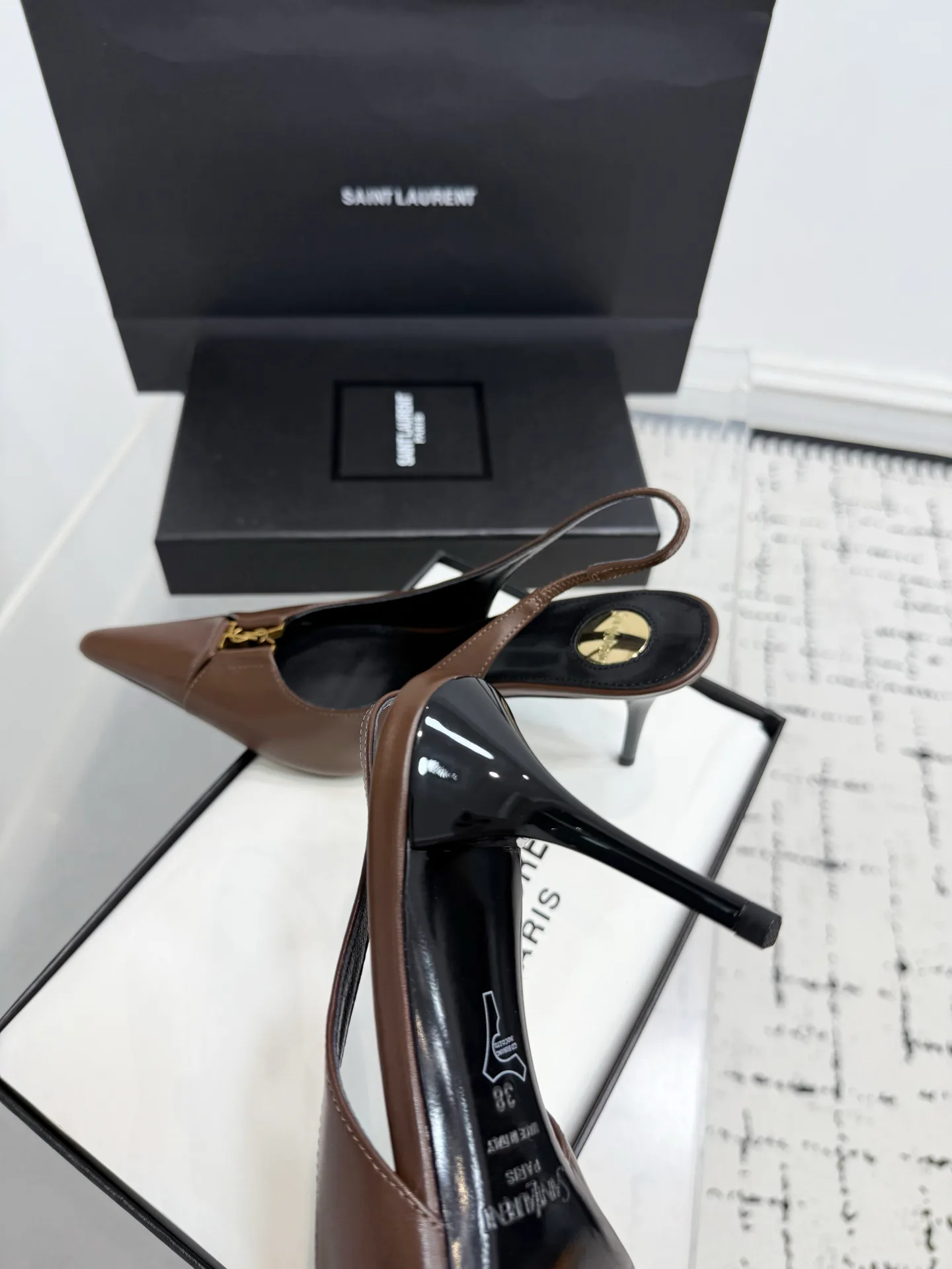 Туфли Женские Saint Laurent 303798