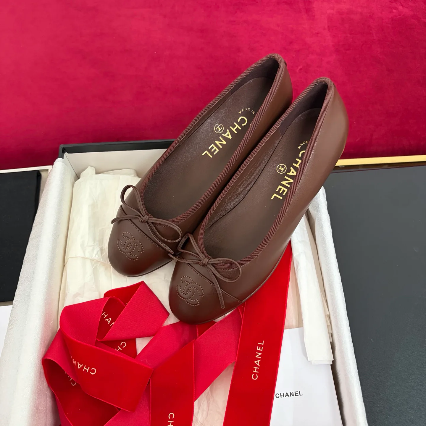 Балетки Женские Chanel 18508877