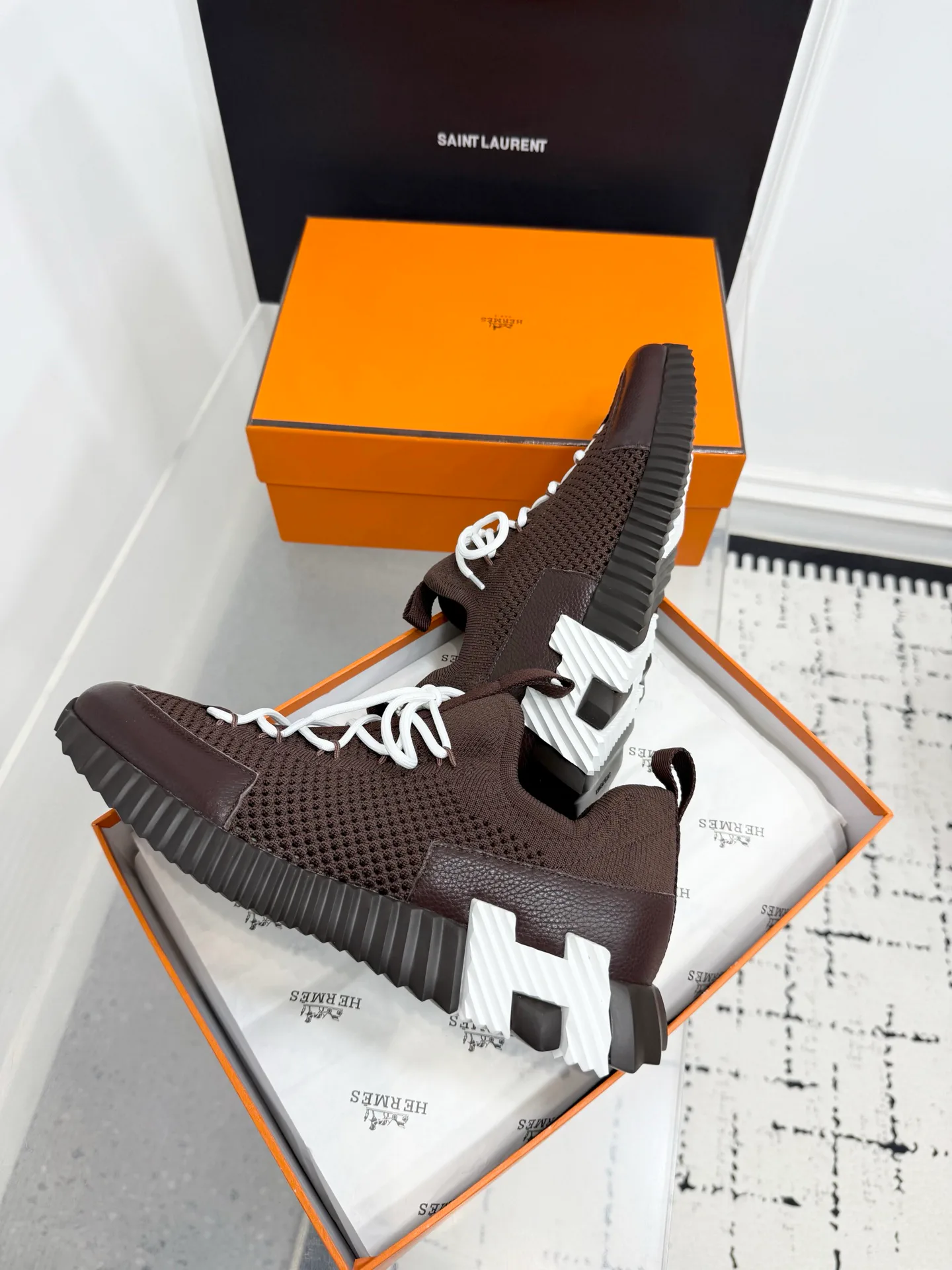 Кроссовки Женские Hermes 811971