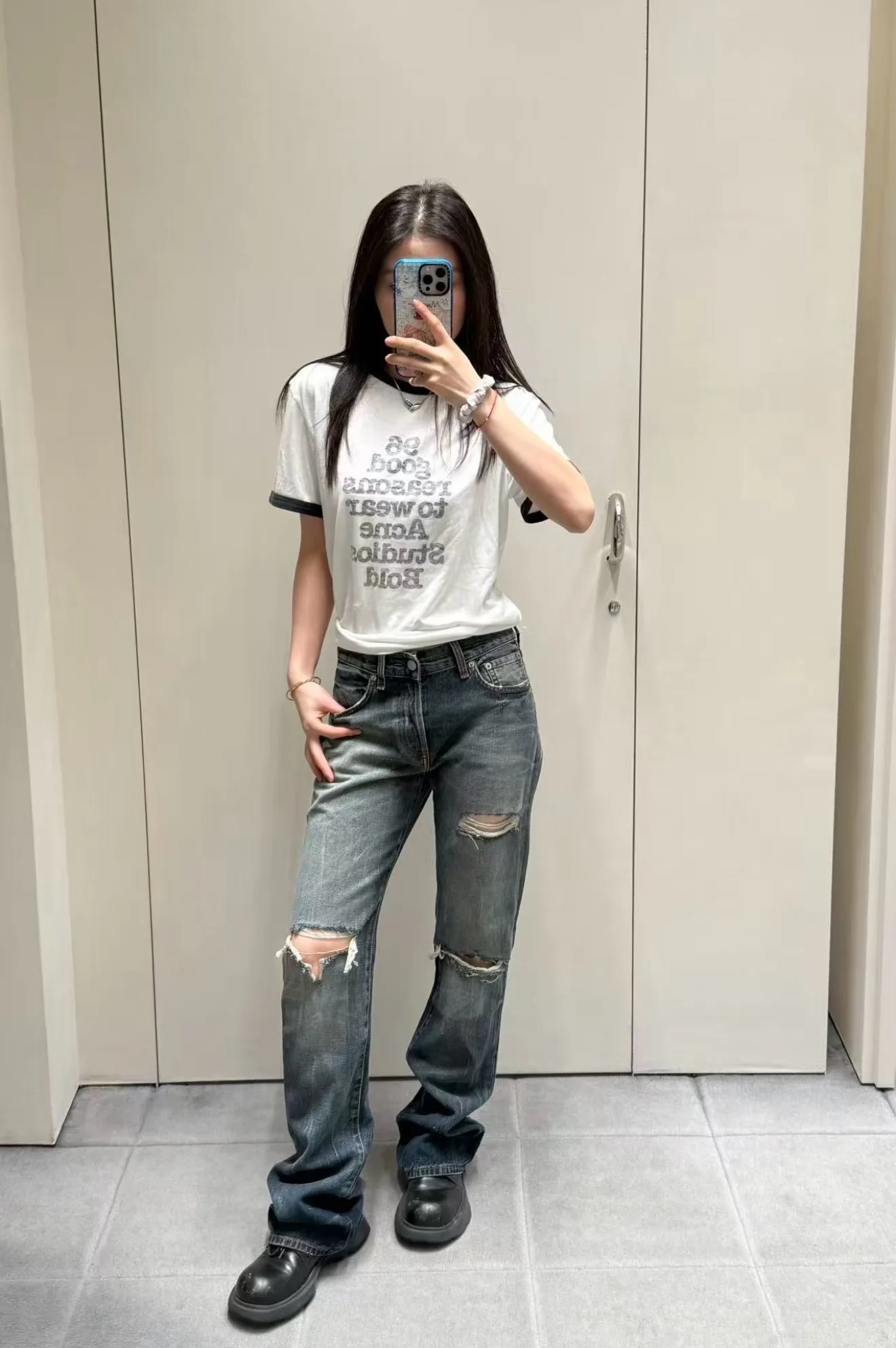 Футболки Женские Acne Studios 18713366