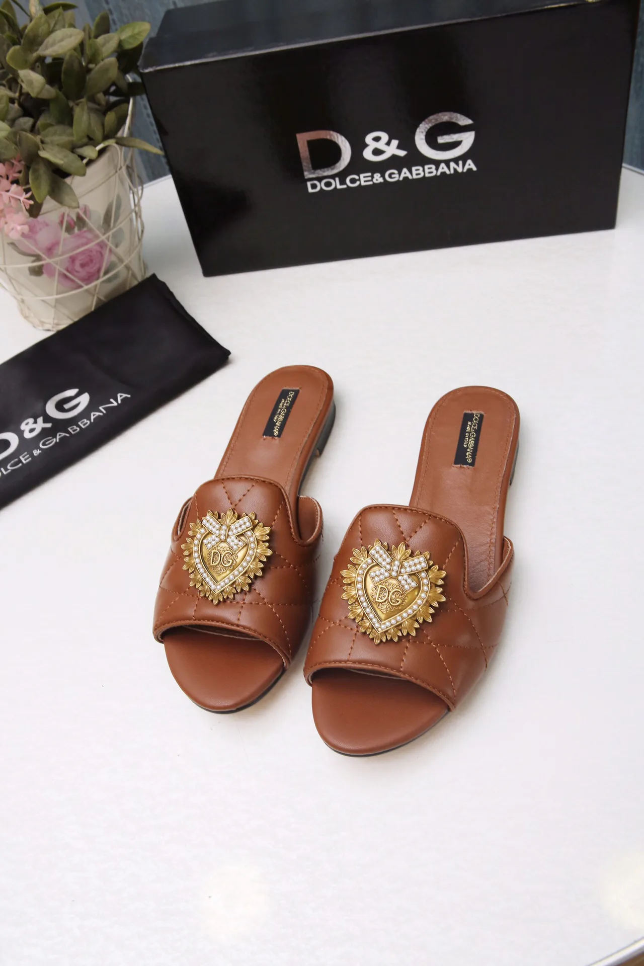 Шлепанцы Женские Gucci 232488