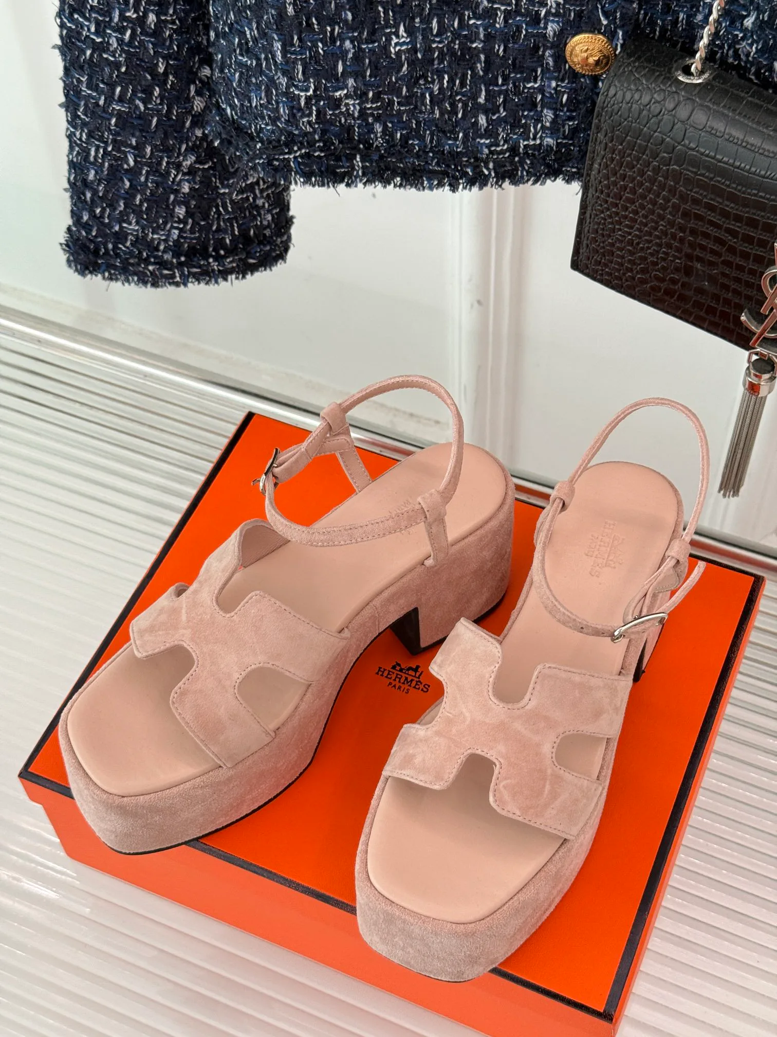 Босоножки Женские Hermes 9200