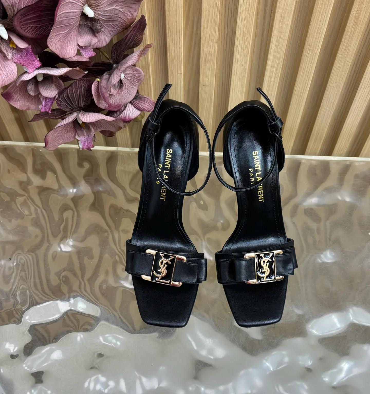 Босоножки Женские Saint Laurent 11490749