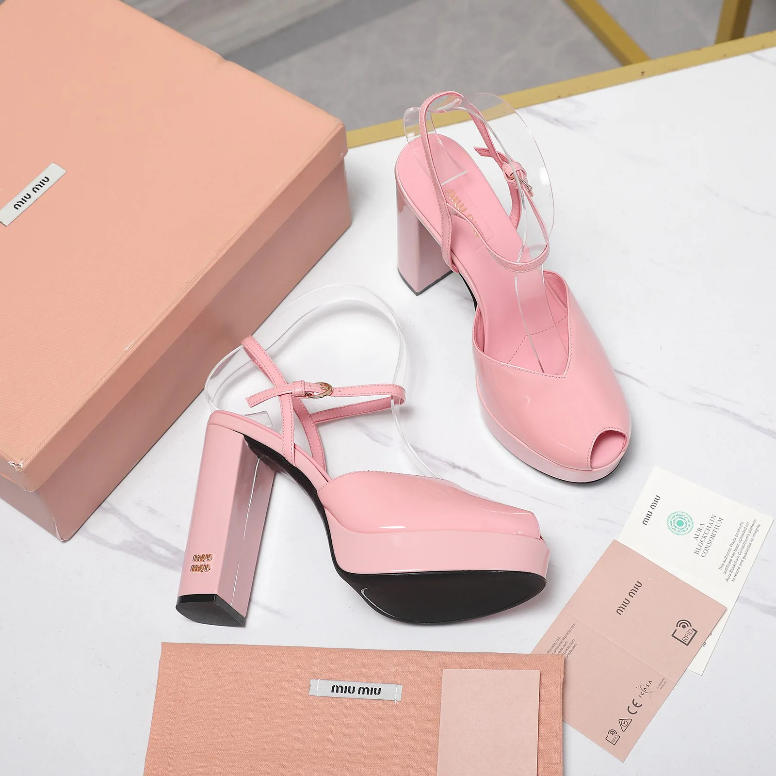 Босоножки Женские Miu Miu 113645