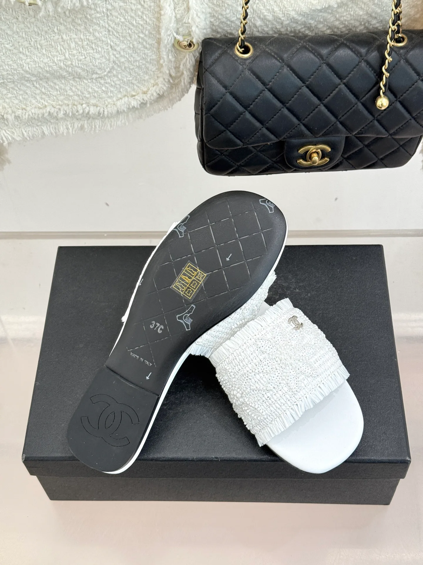 Шлепанцы Женские Chanel 1794984