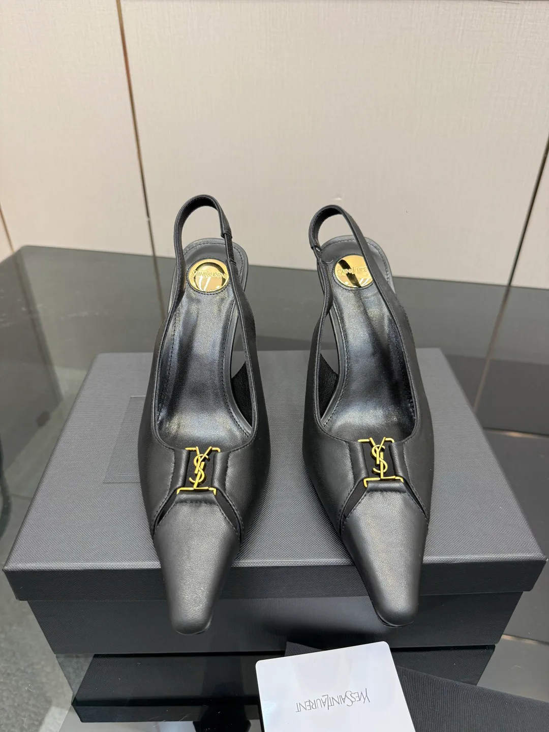 Босоножки Женские Saint Laurent 13164446