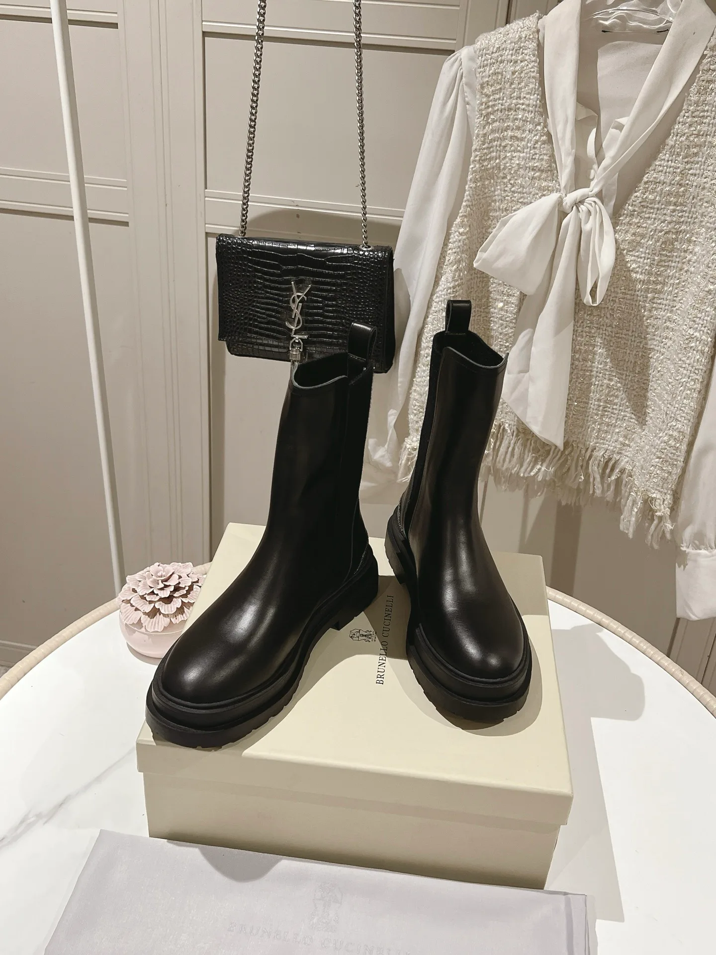 Ботинки Женские Brunello Cucinelli 18217271