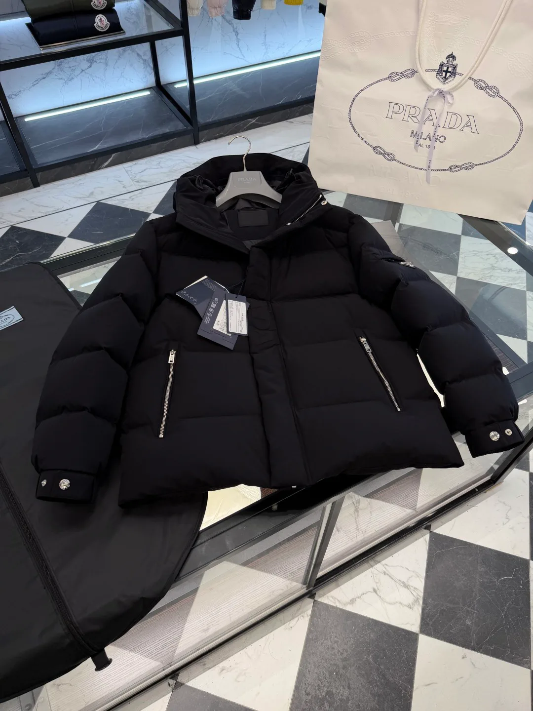 Куртки И Пуховики Мужские Prada 1749821