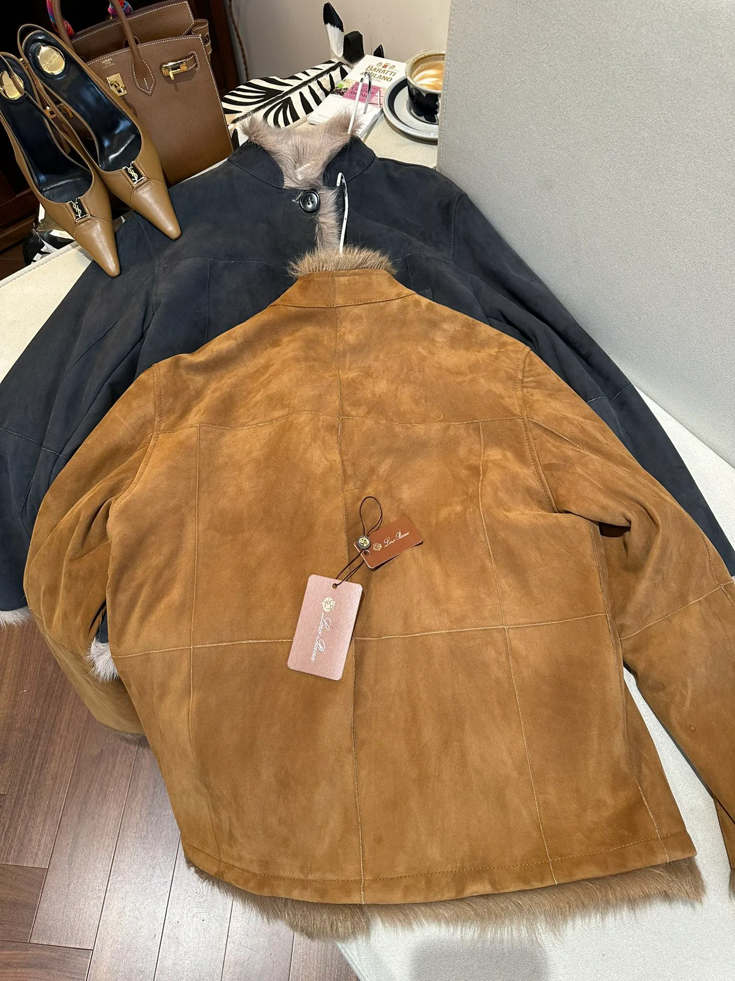 Кожаные Куртки И Дублёнки Мужские Loro Piana 119569