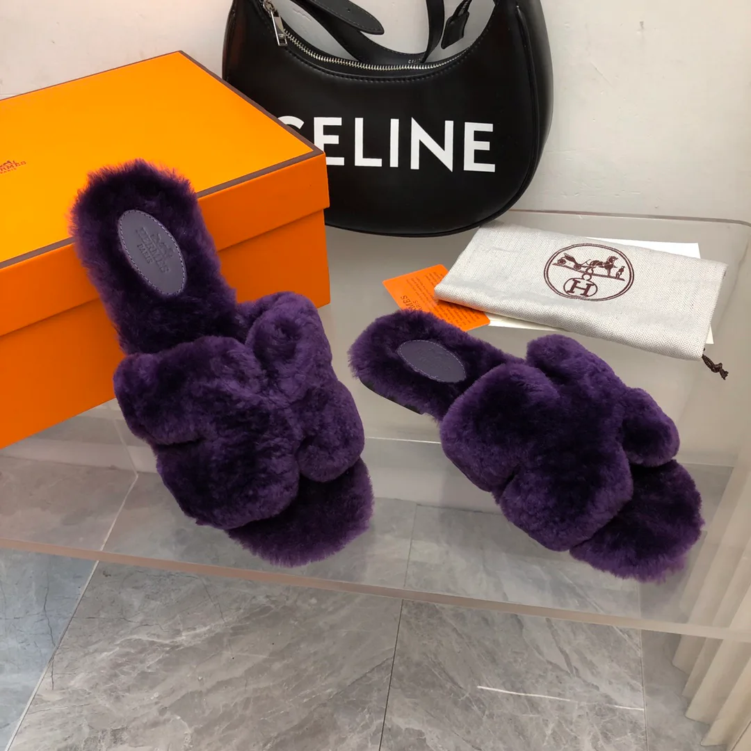 Тапочки Женские Hermes 17977367