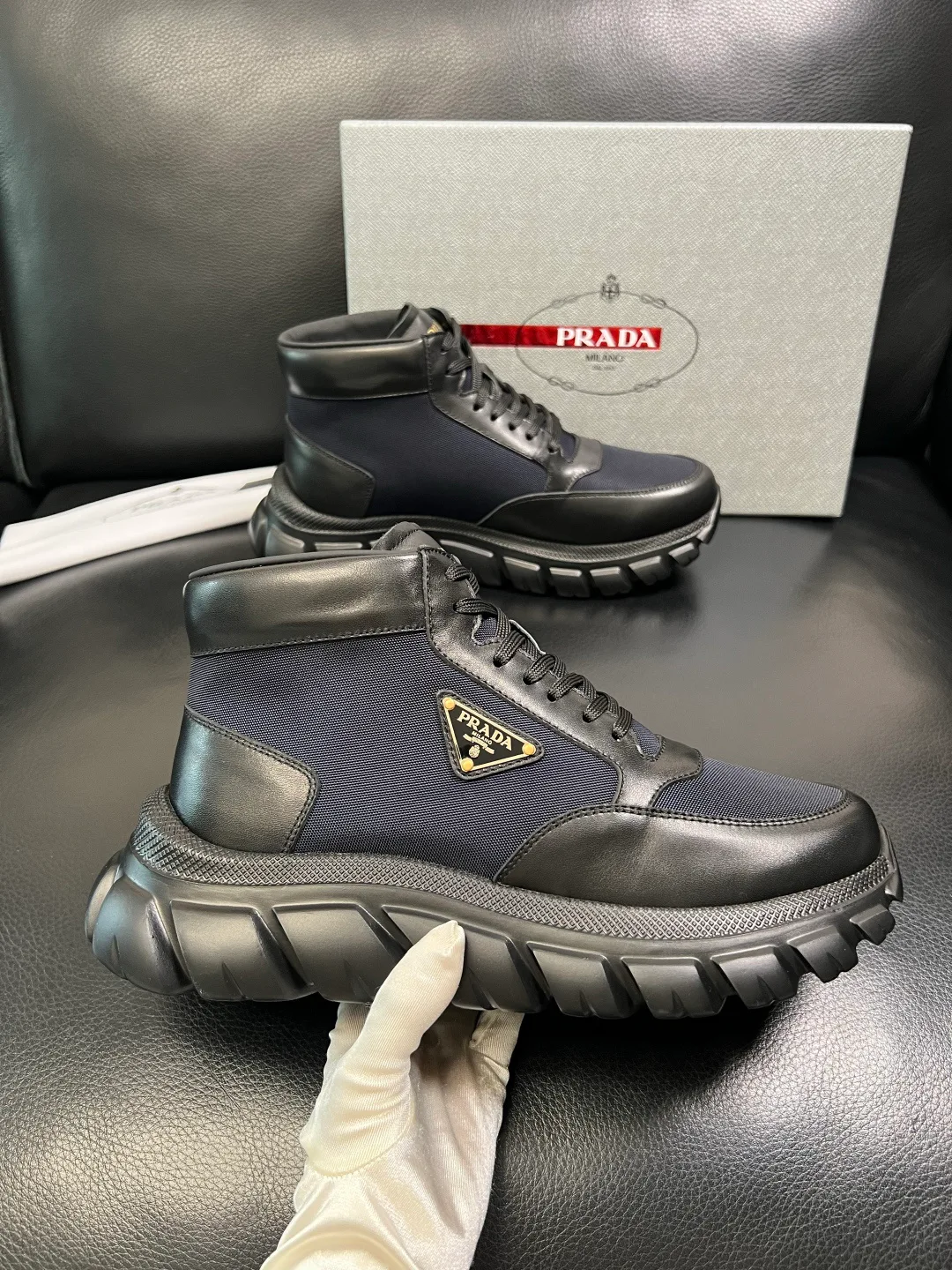 Кроссовки Мужские Prada 471651