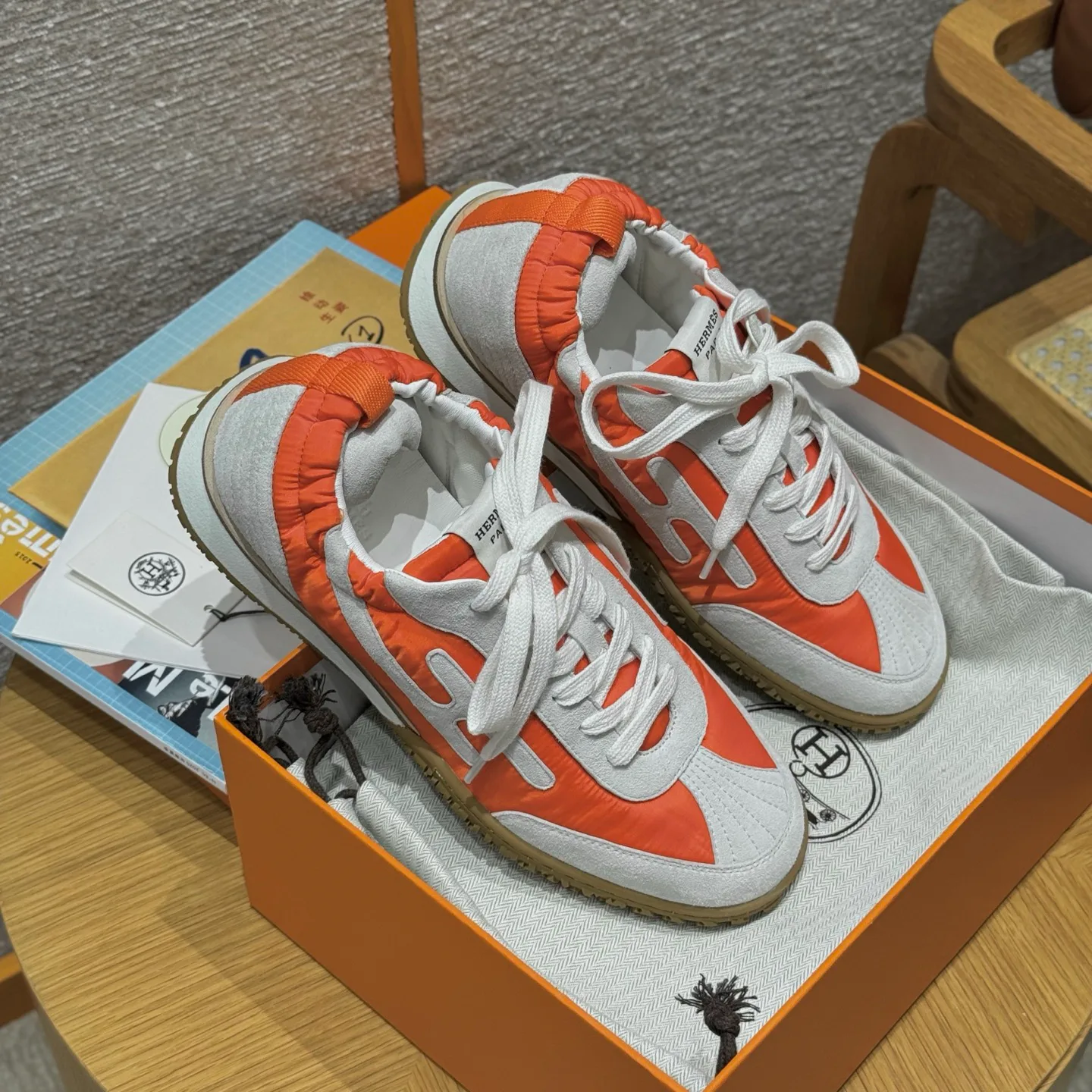 Кроссовки Мужские Hermes 513660