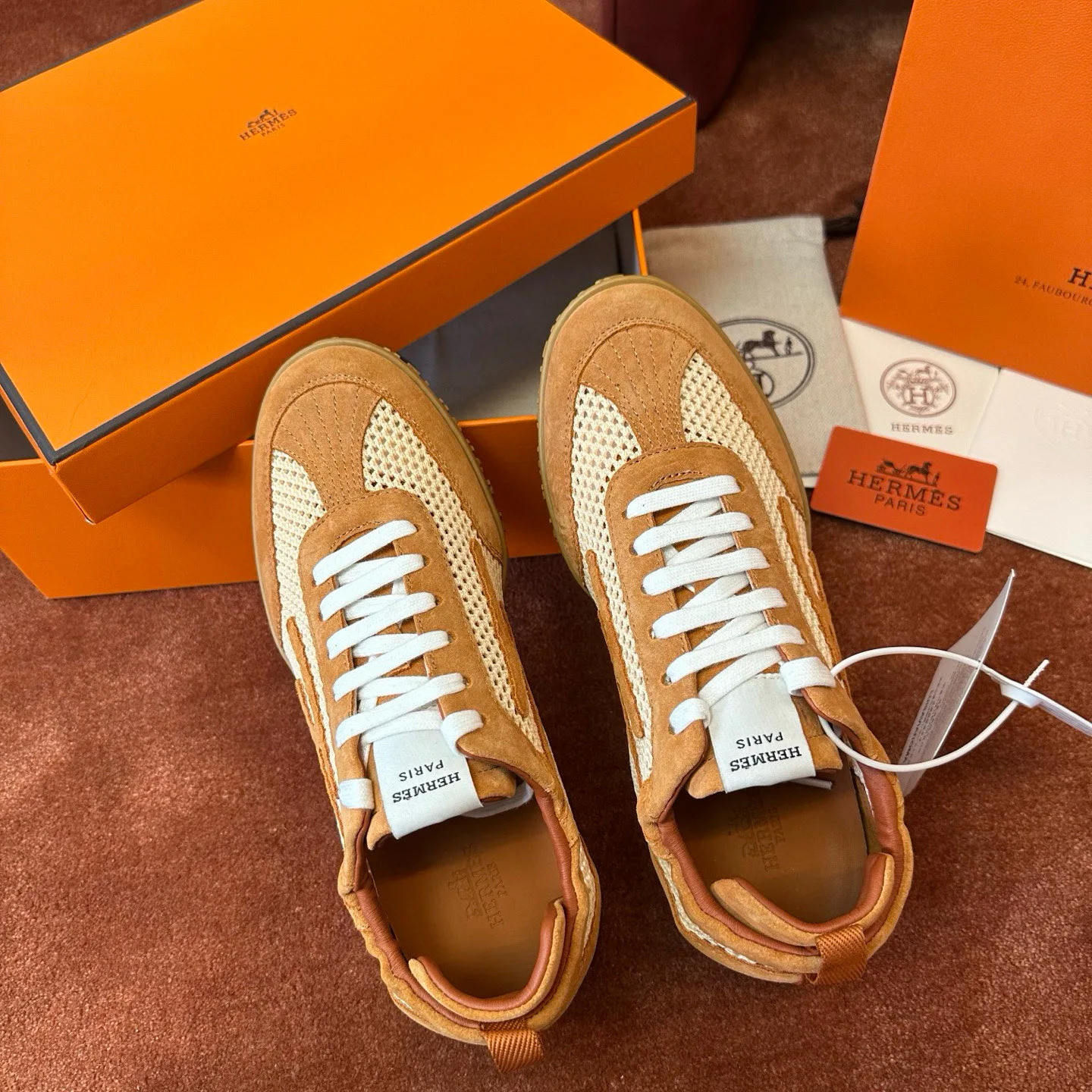 Кроссовки Женские Hermes 209398