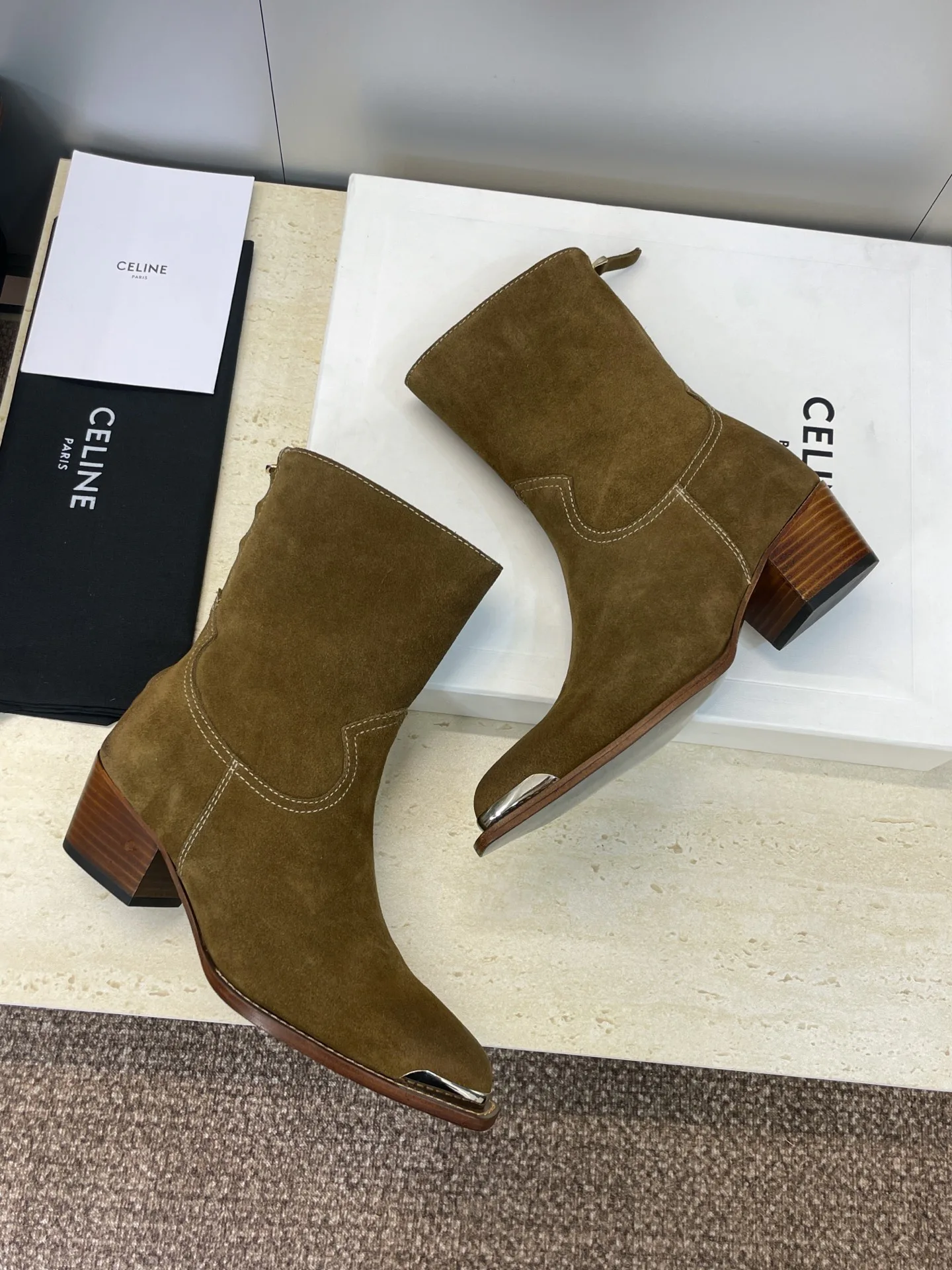 Ботильоны Женские Celine 17344288