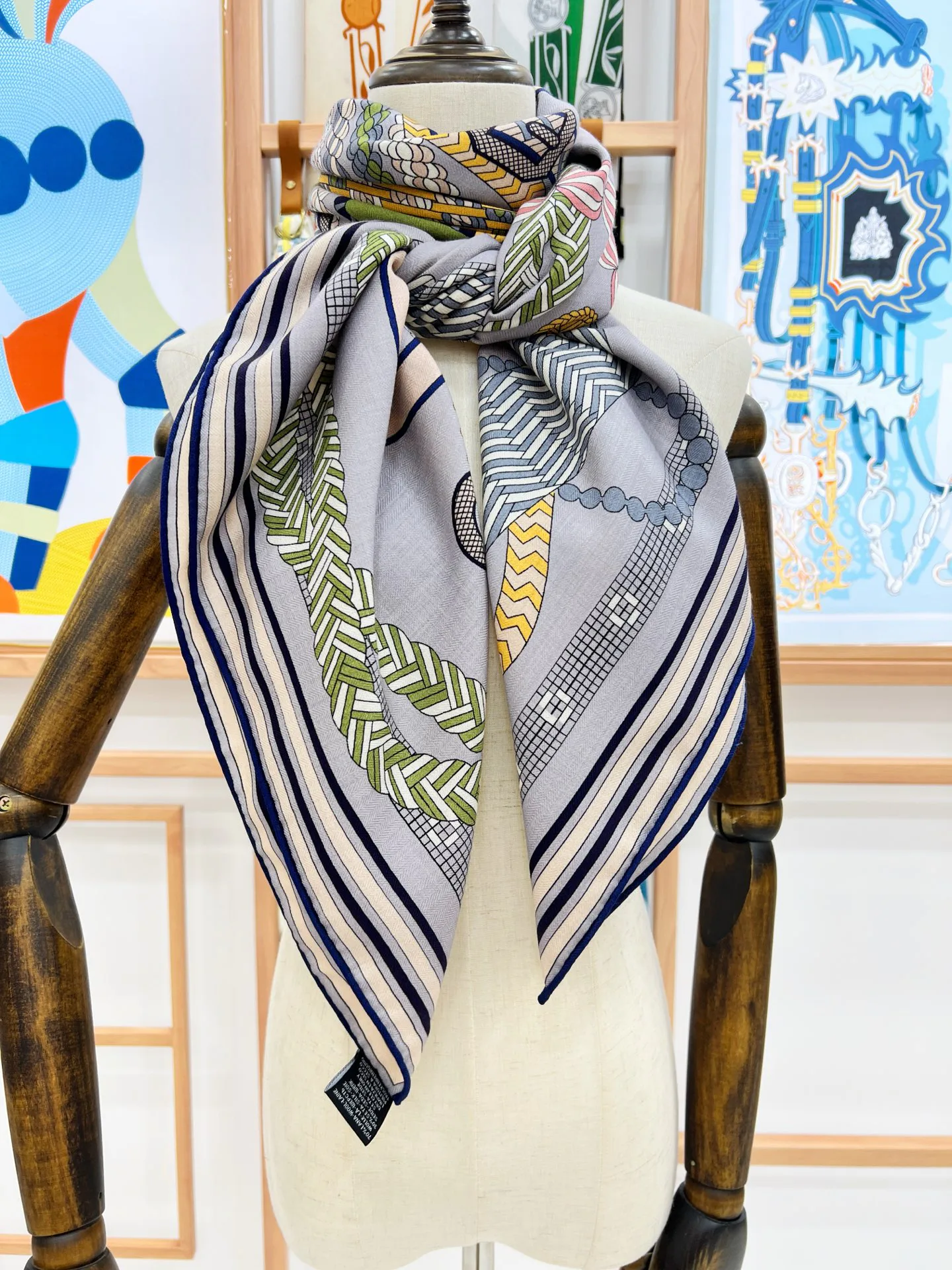 Шарфы Hermes 351476