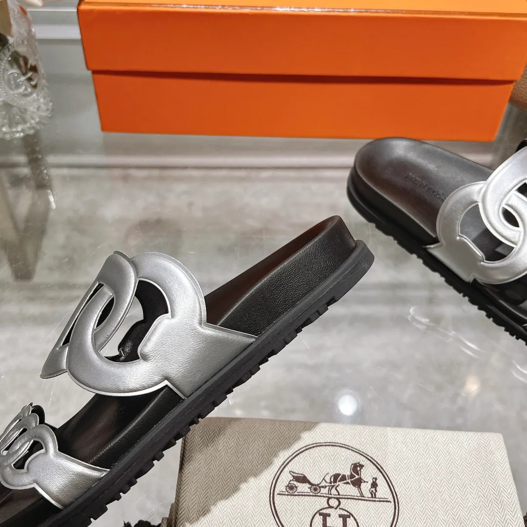 Шлепанцы Женские Hermes 19978