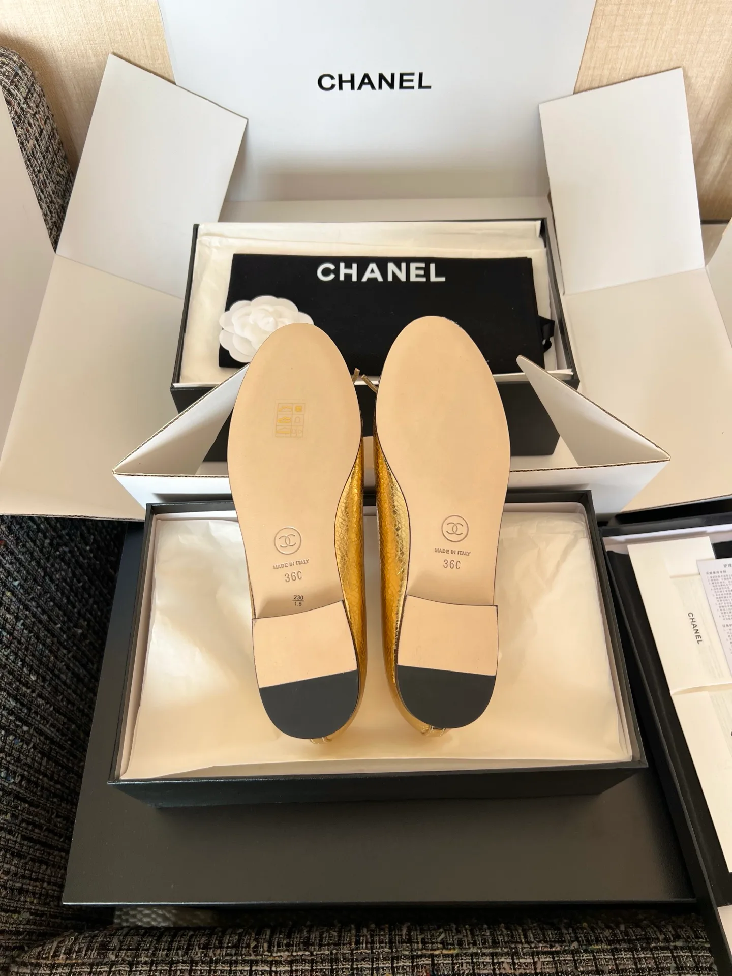 Балетки Женские Chanel 18765034