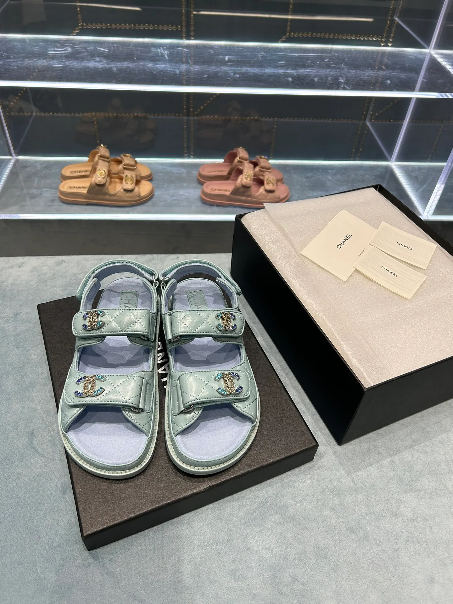 Босоножки Женские Chanel