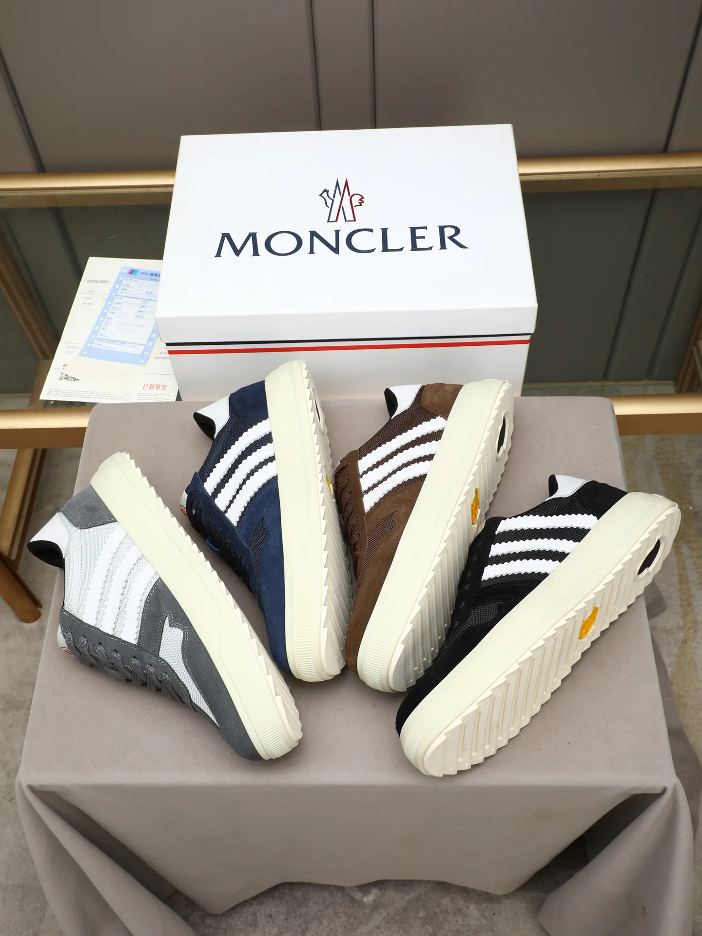 Кроссовки Мужские Moncler 17955492