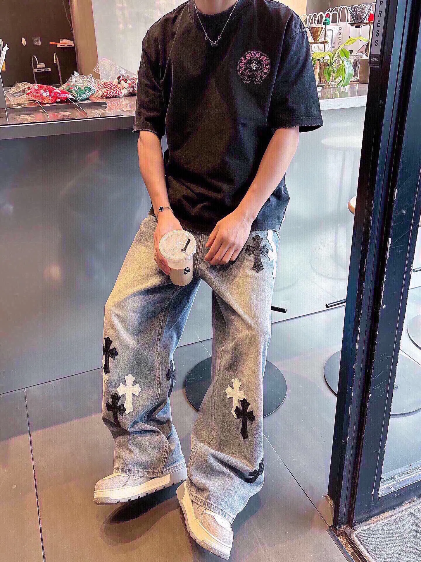 Футболки Мужские Chrome Hearts 9729792