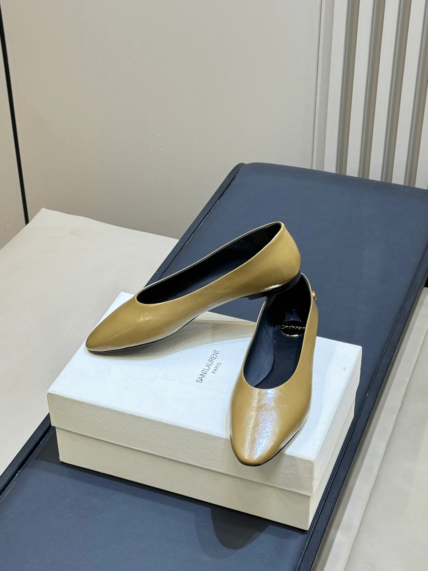 Балетки Женские Saint Laurent 11892783