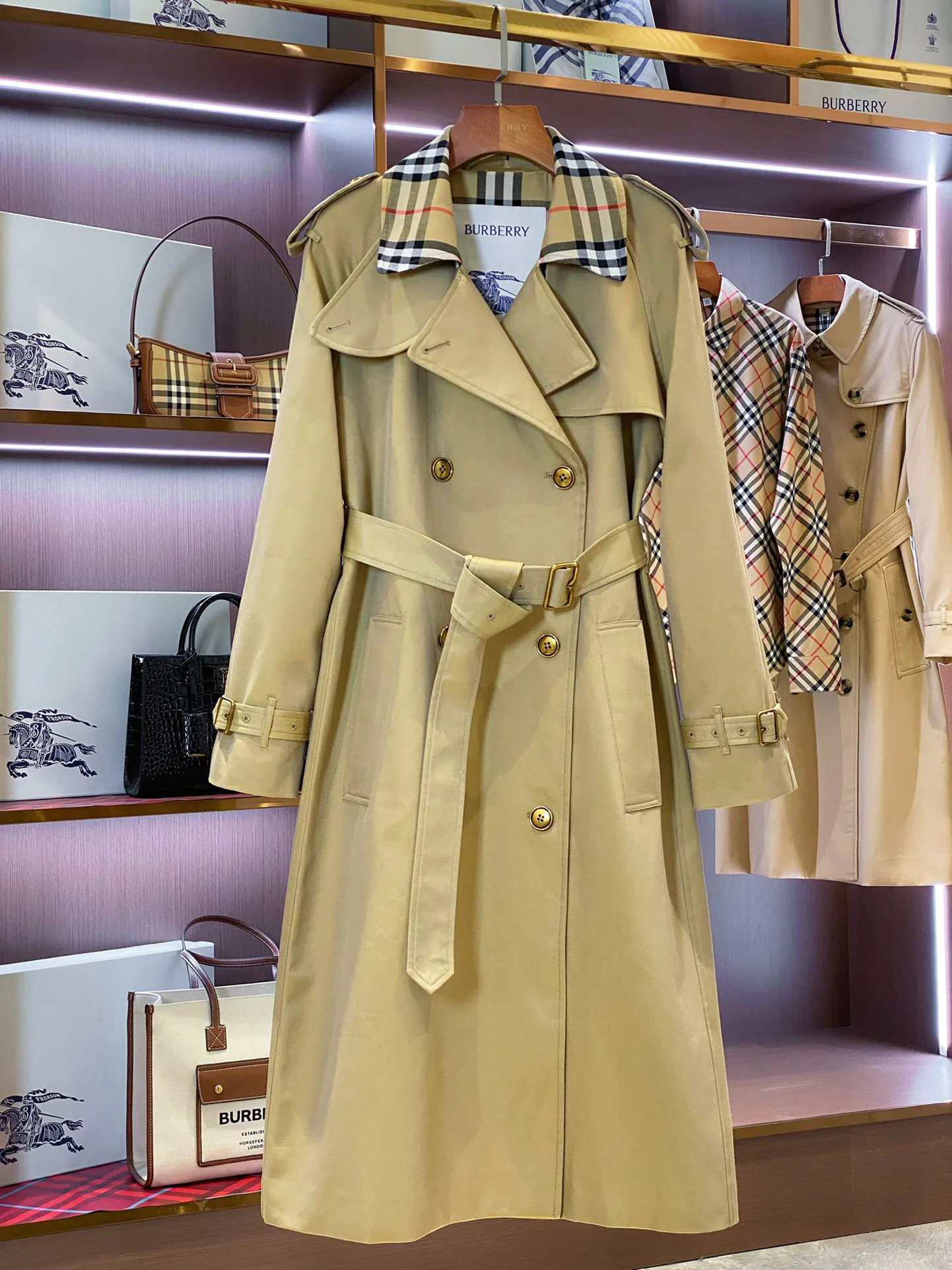 Тренчи Женские Burberry 18728442