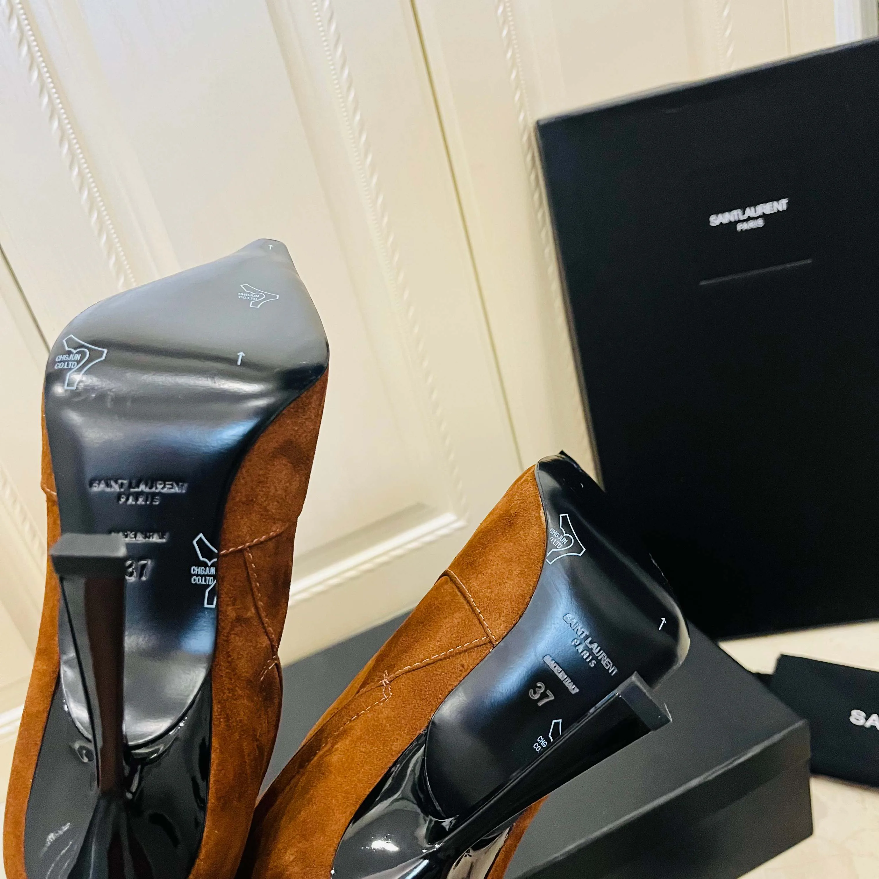 Сапоги Женские Saint Laurent 19068998