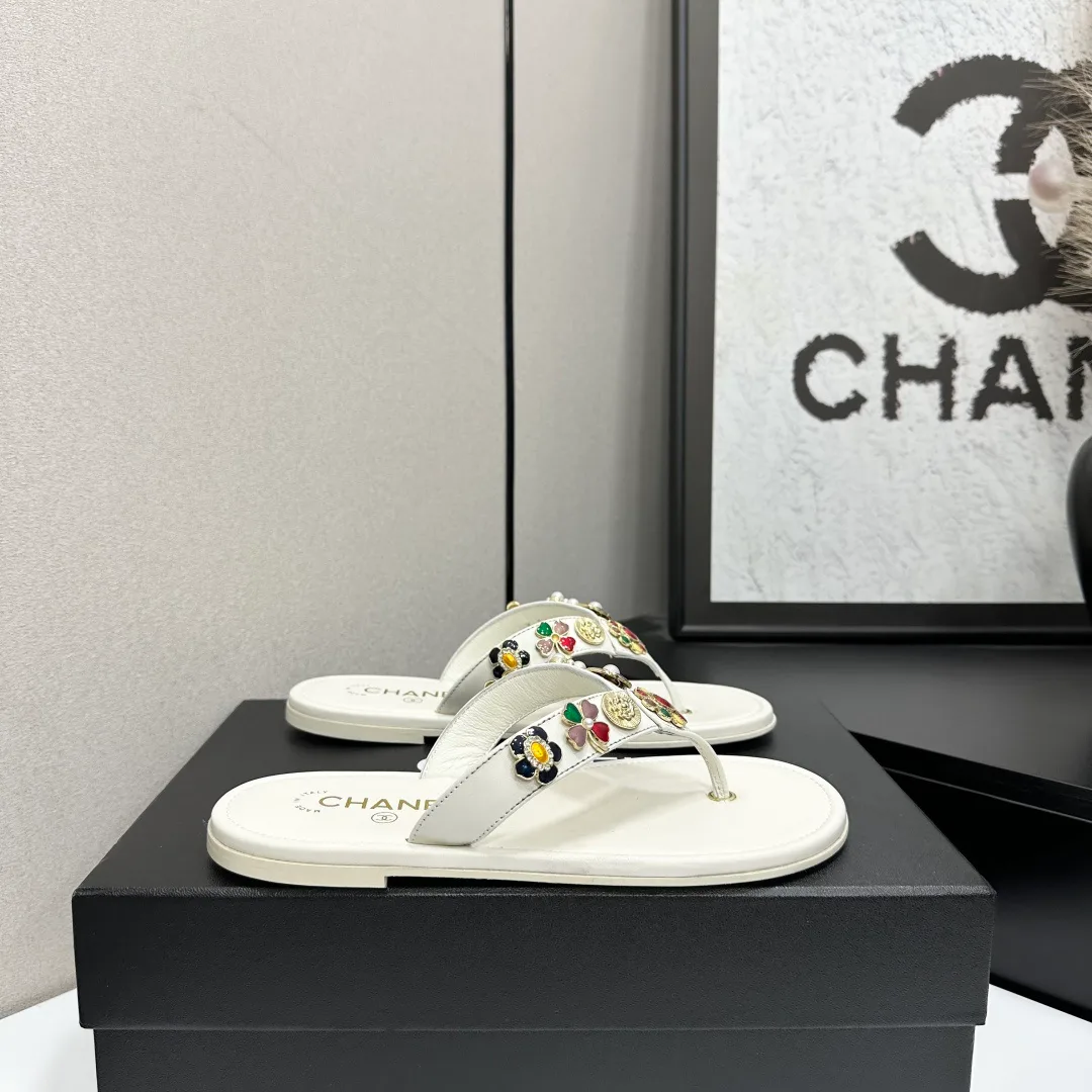 Шлепанцы Женские Chanel 1518399