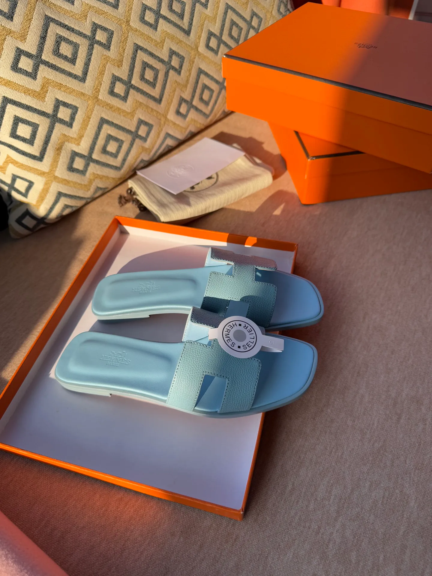 Шлепанцы Женские Hermes 18669