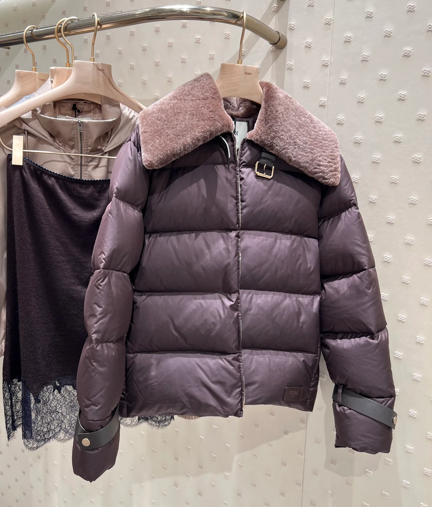 Куртки И Пуховики Женские Fendi 284261