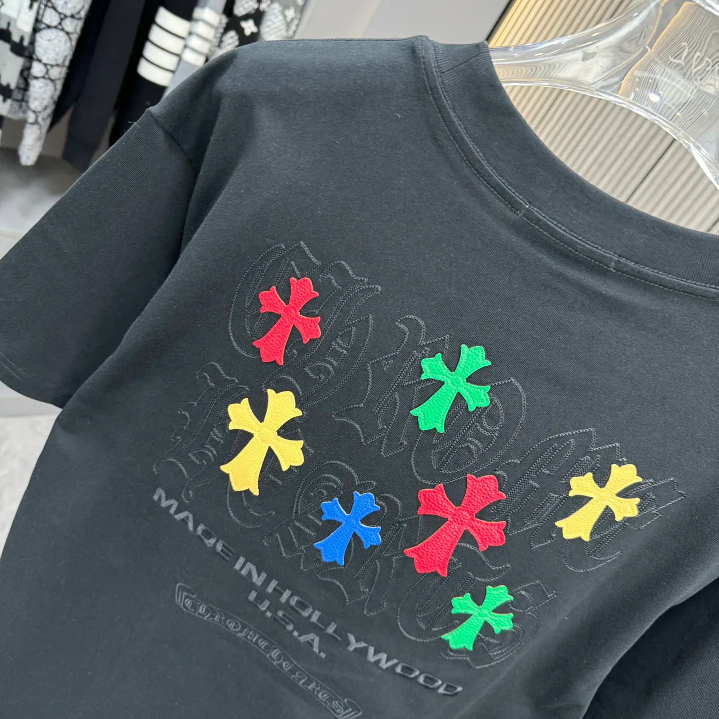 Футболки Женские Chrome Hearts 1535647