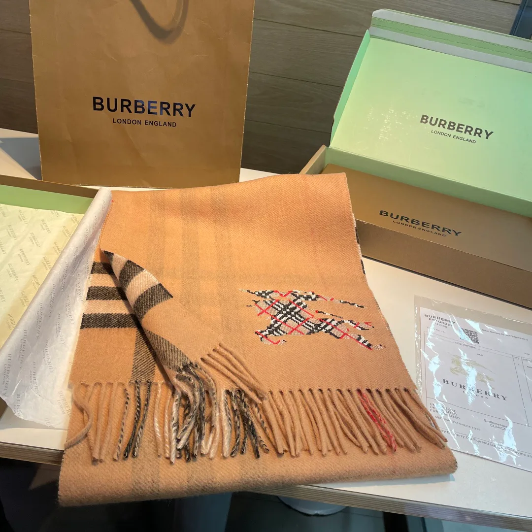 Шарфы Burberry 638088