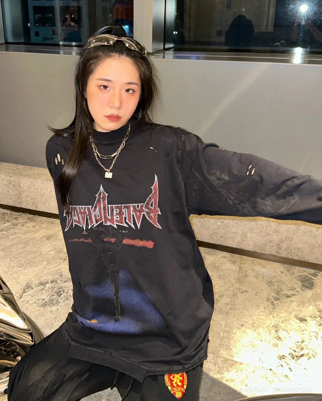 Лонгсливы Женские Balenciaga 134187