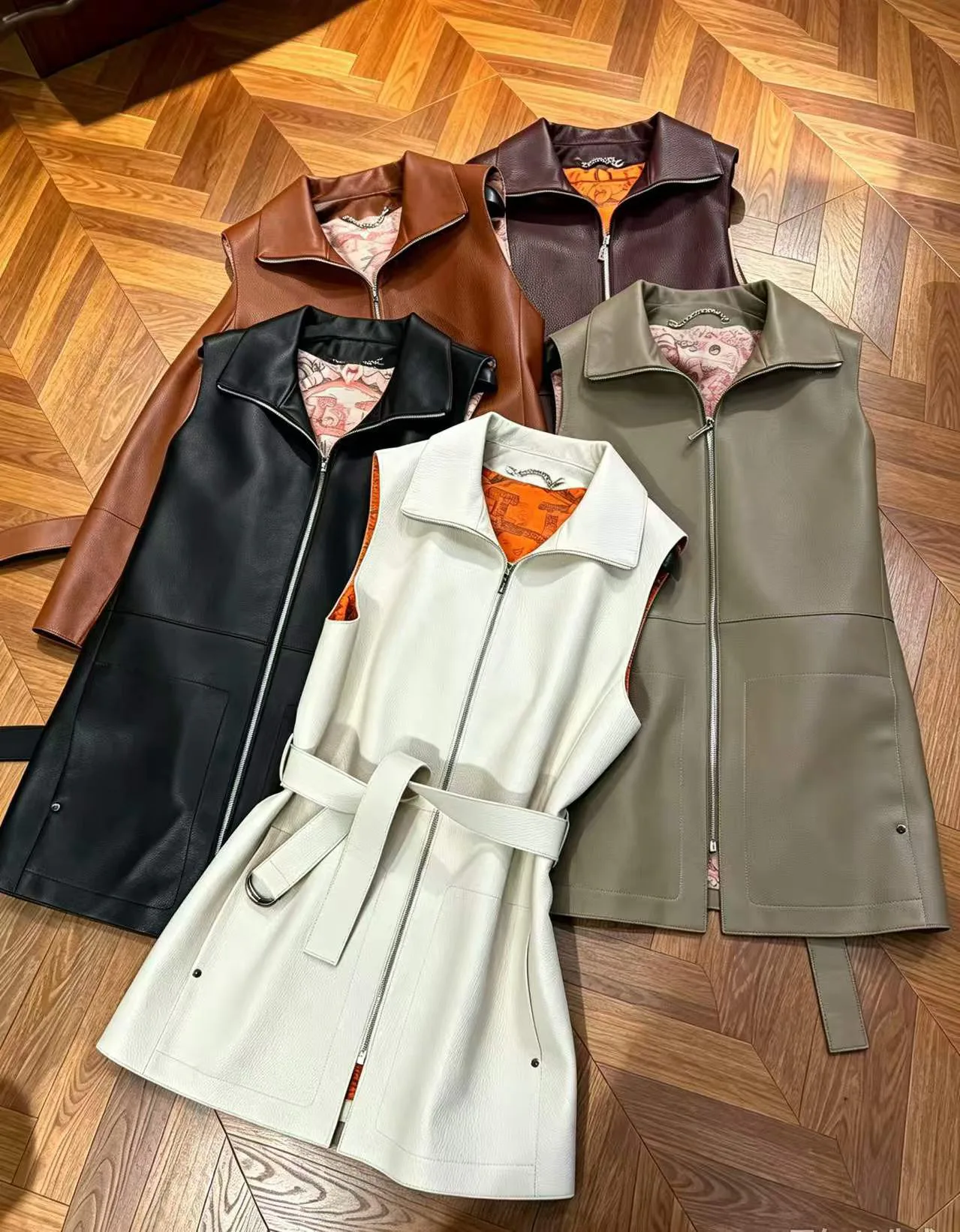 Кожаные Куртки И Дублёнки Женские Hermes 18805196