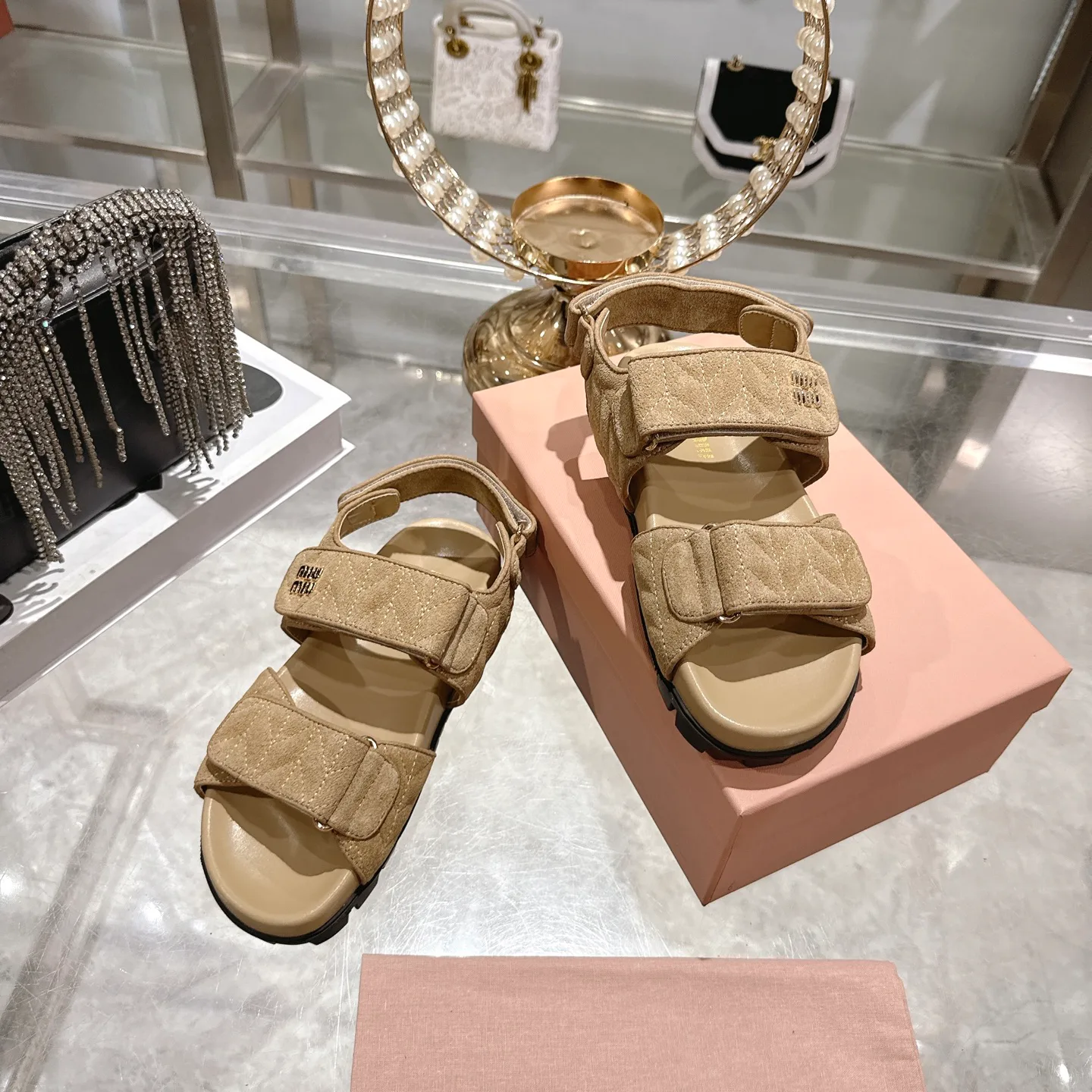 Сандалии Женские Miu Miu 12868602