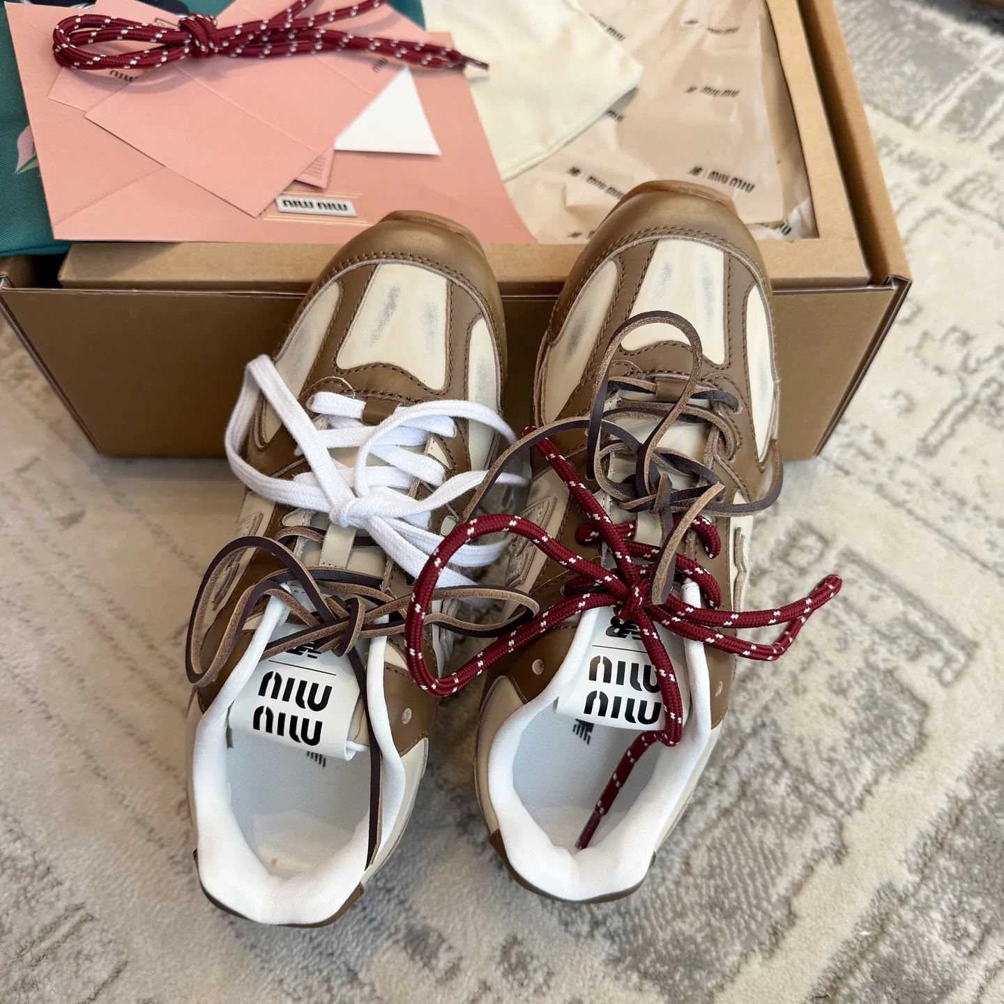 Кроссовки Женские Miu Miu 1275820
