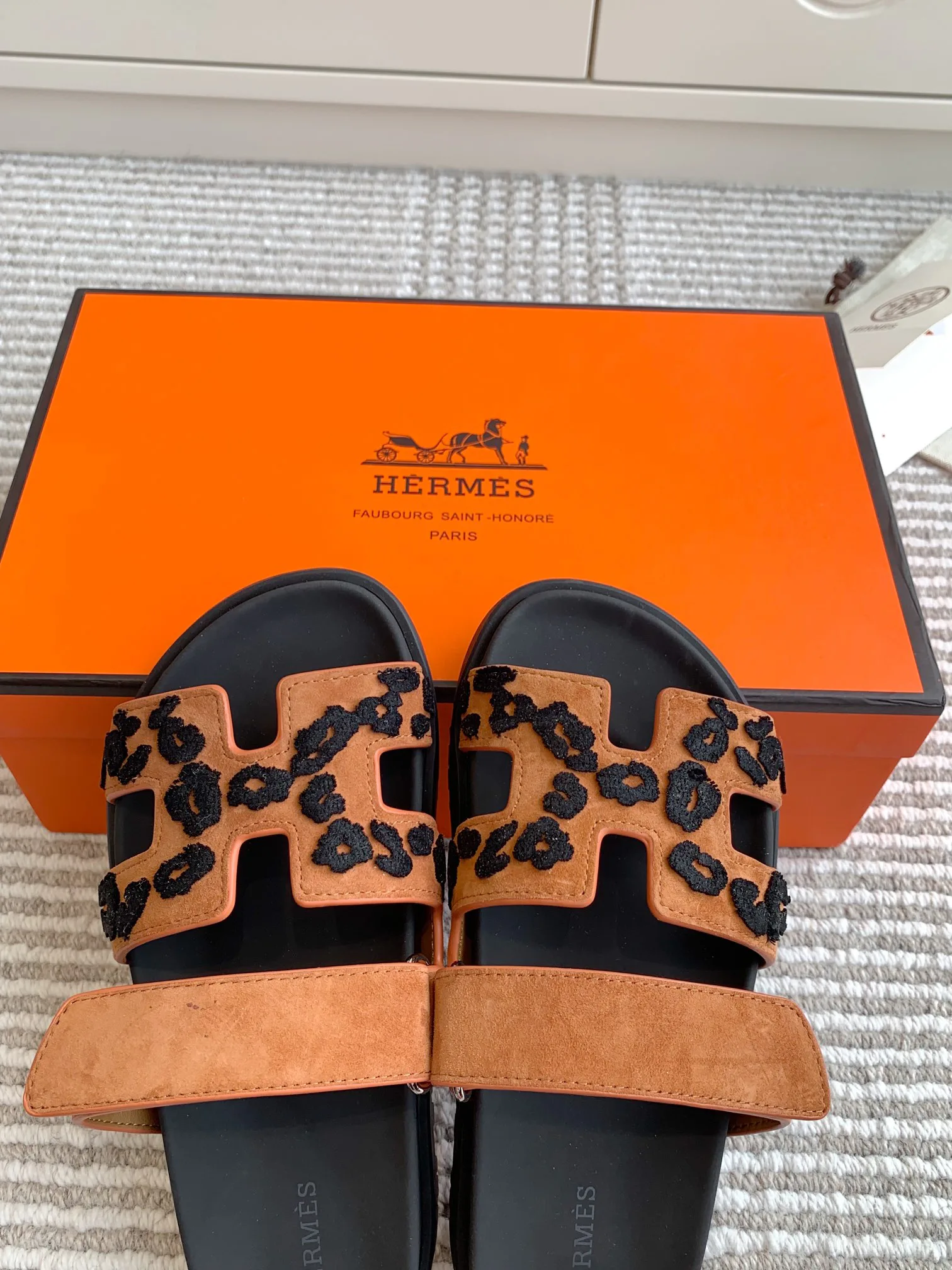 Шлепанцы Женские Hermes 10320