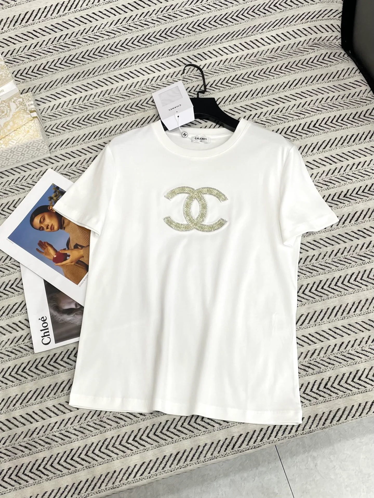 Футболки Женские Chanel 11639699