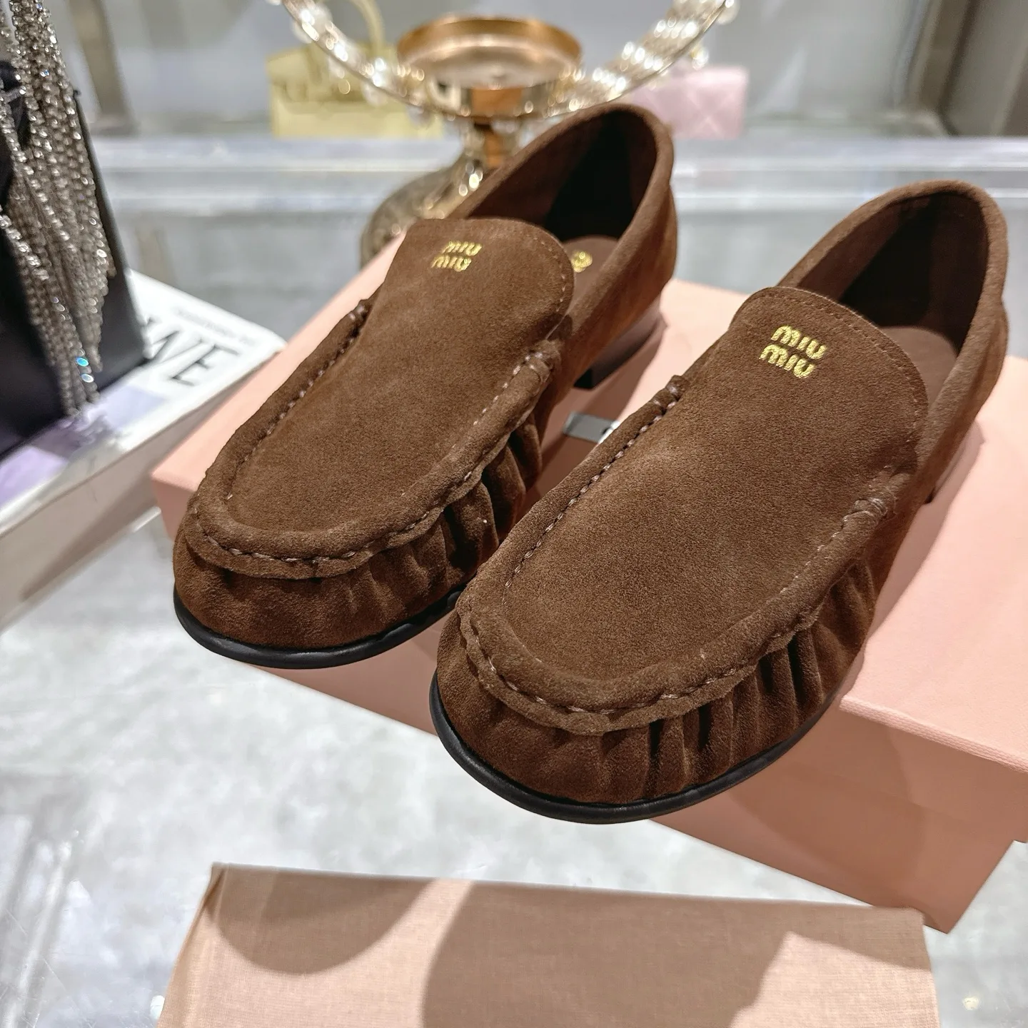 Лоферы Женские Miu Miu 397835