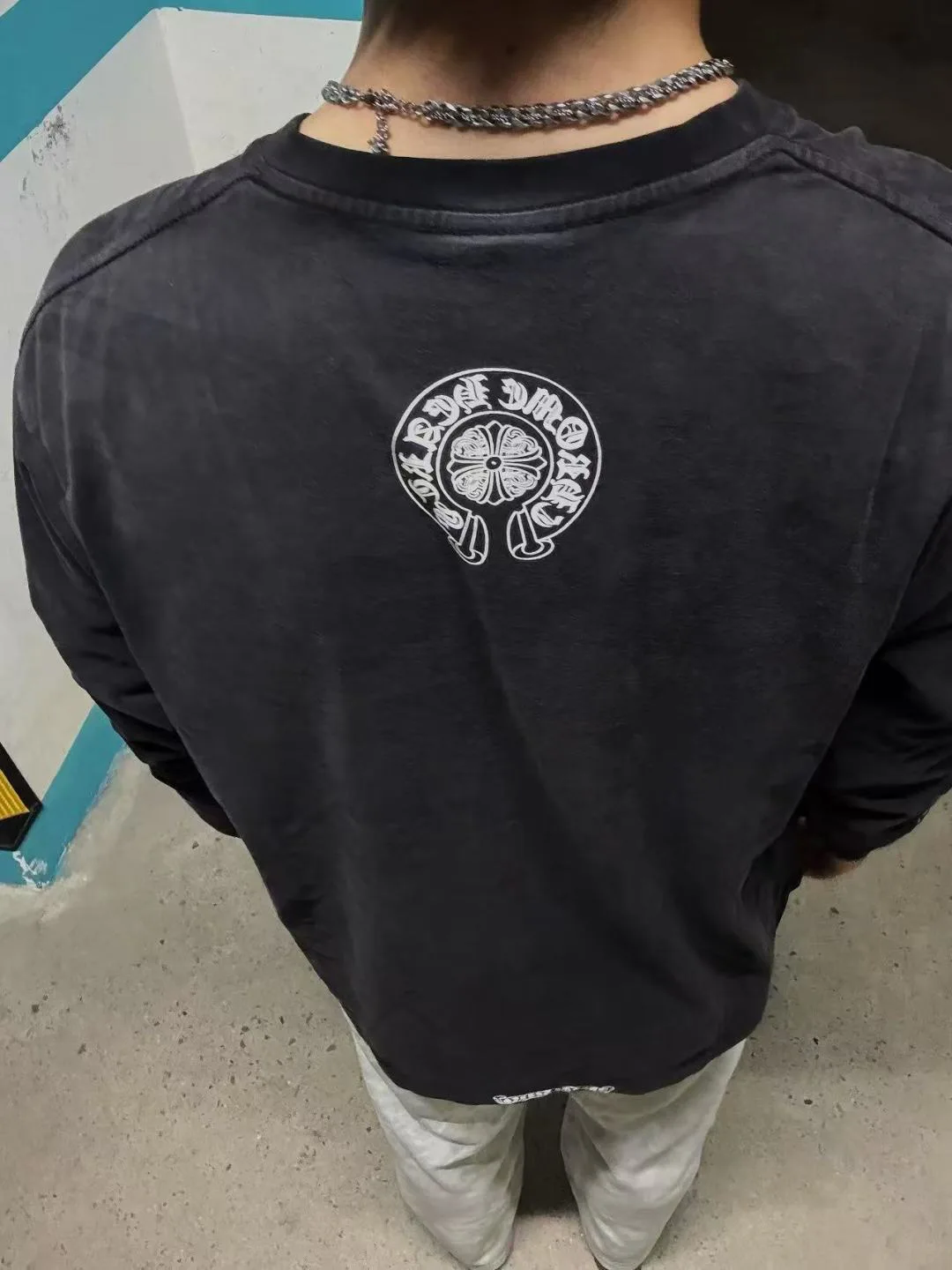 Лонгсливы Мужские Chrome Hearts 10452220