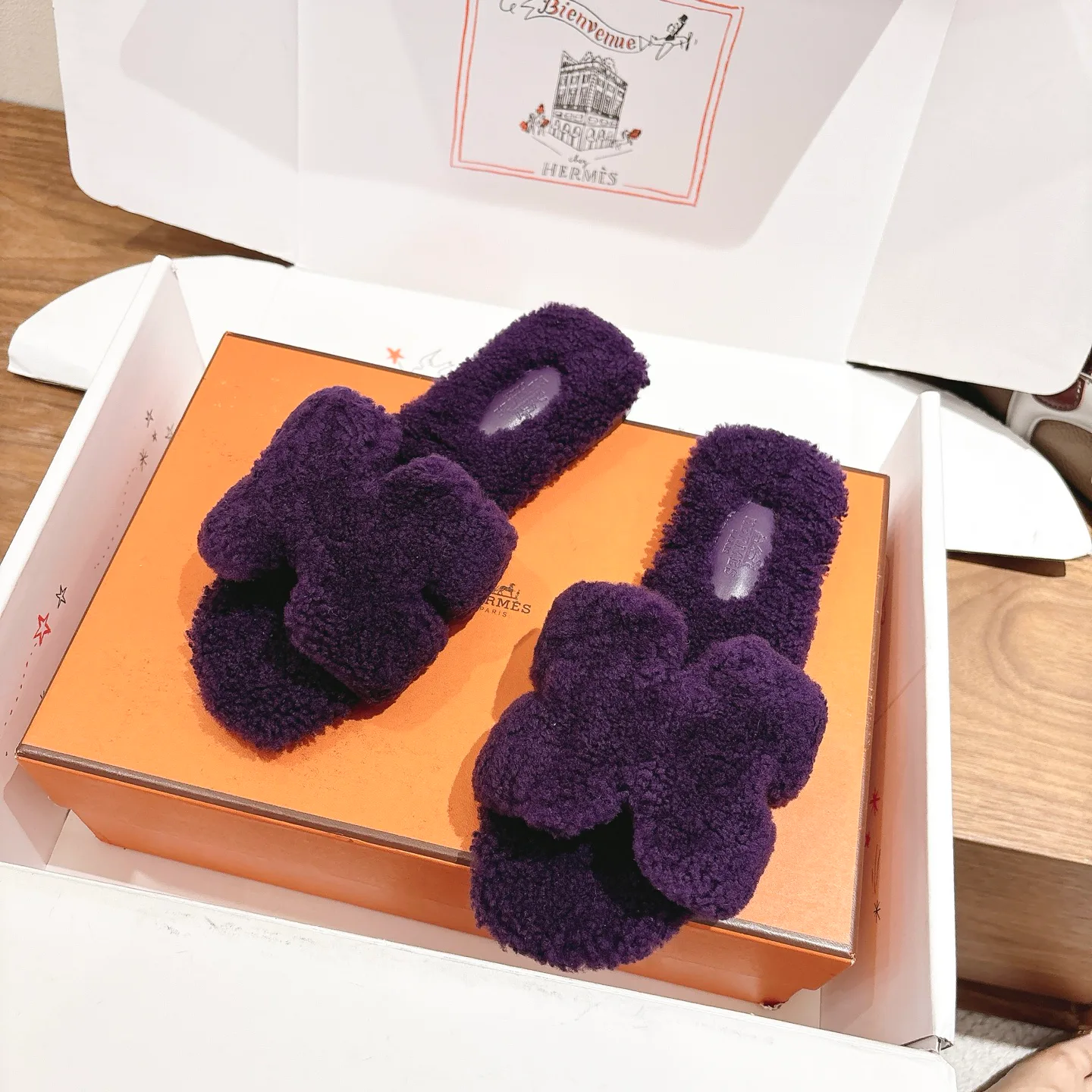 Тапочки Женские Hermes 4500900