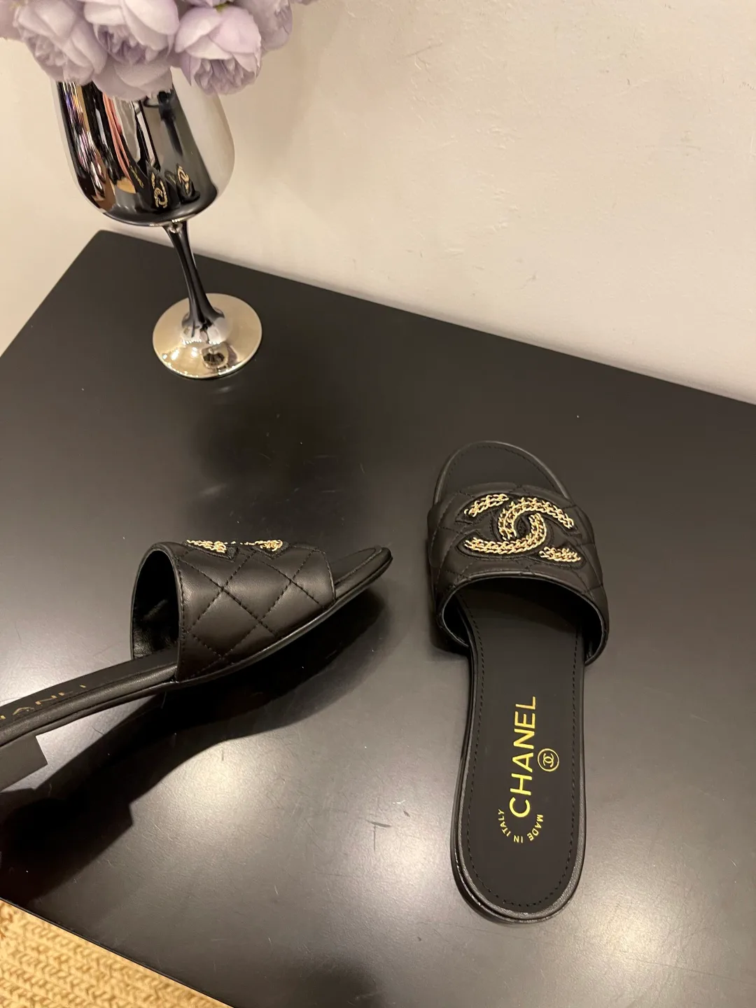 Шлепанцы Женские Chanel 89936