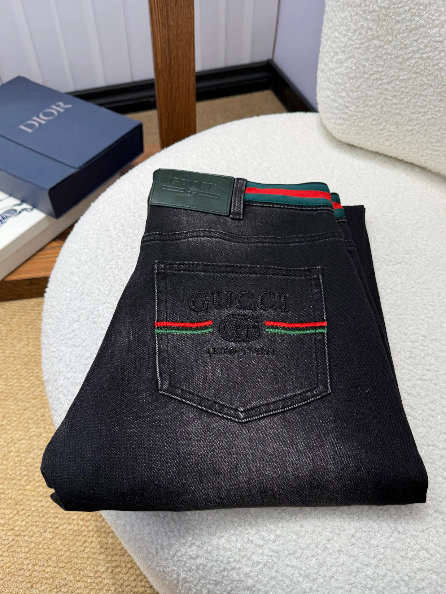 Джинсы Мужские Gucci 18029761